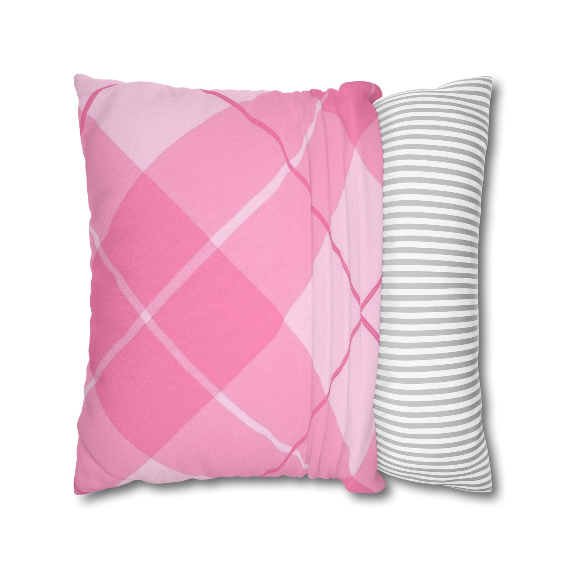 Pink Argyle Throw Pillow, Artsulli - Art is Long, Life is Short, Home Decor, , , , , , , 