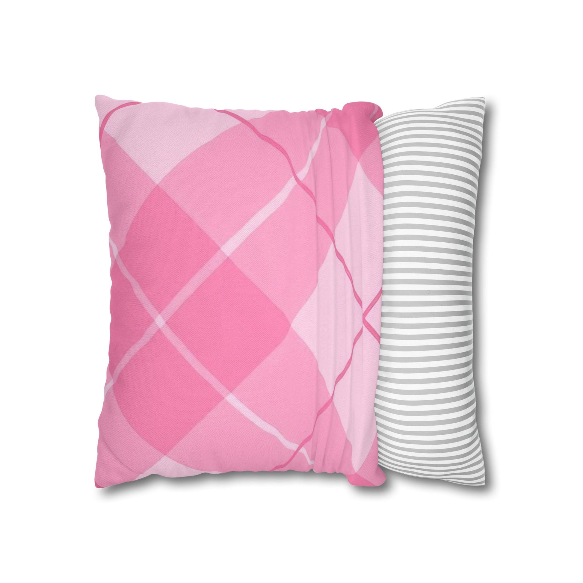 Pink Argyle Throw Pillow, Artsulli - Art is Long, Life is Short, Home Decor, , , , , , , 