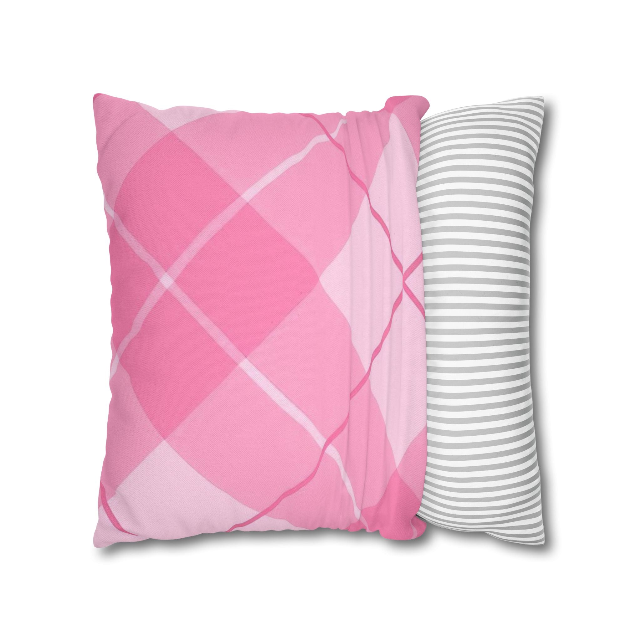 Pink Argyle Throw Pillow, Artsulli - Art is Long, Life is Short, Home Decor, , , , , , , 