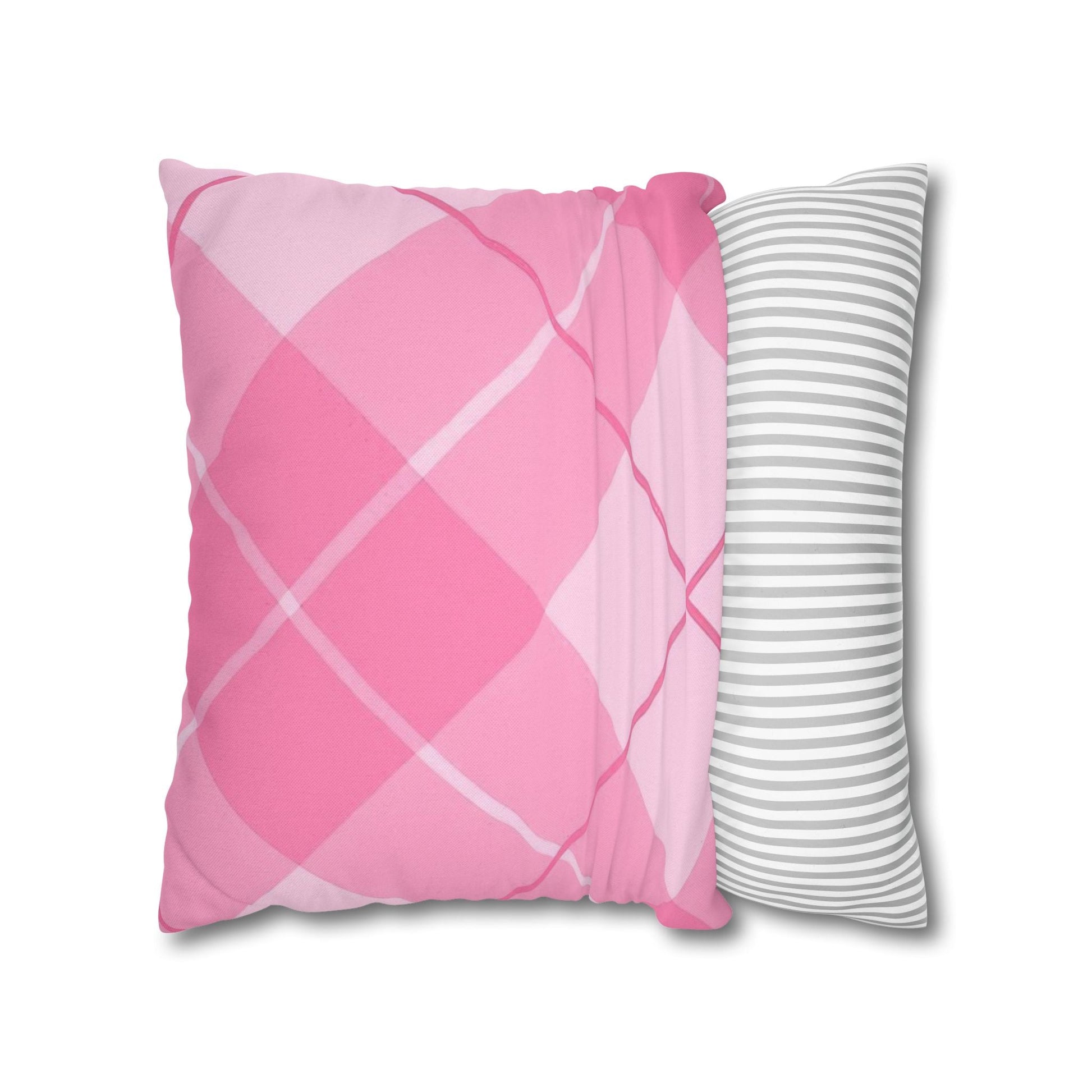 Pink Argyle Throw Pillow, Artsulli - Art is Long, Life is Short, Home Decor, , , , , , , 