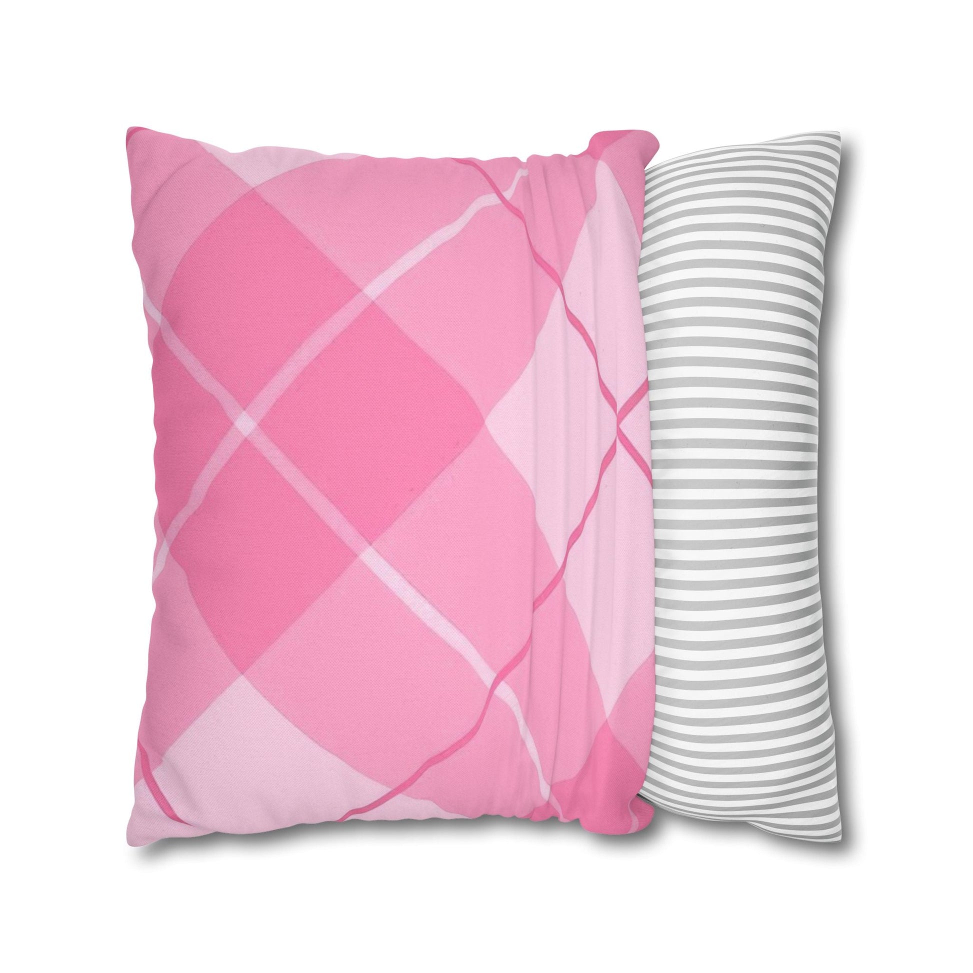Pink Argyle Throw Pillow, Artsulli - Art is Long, Life is Short, Home Decor, , , , , , , 
