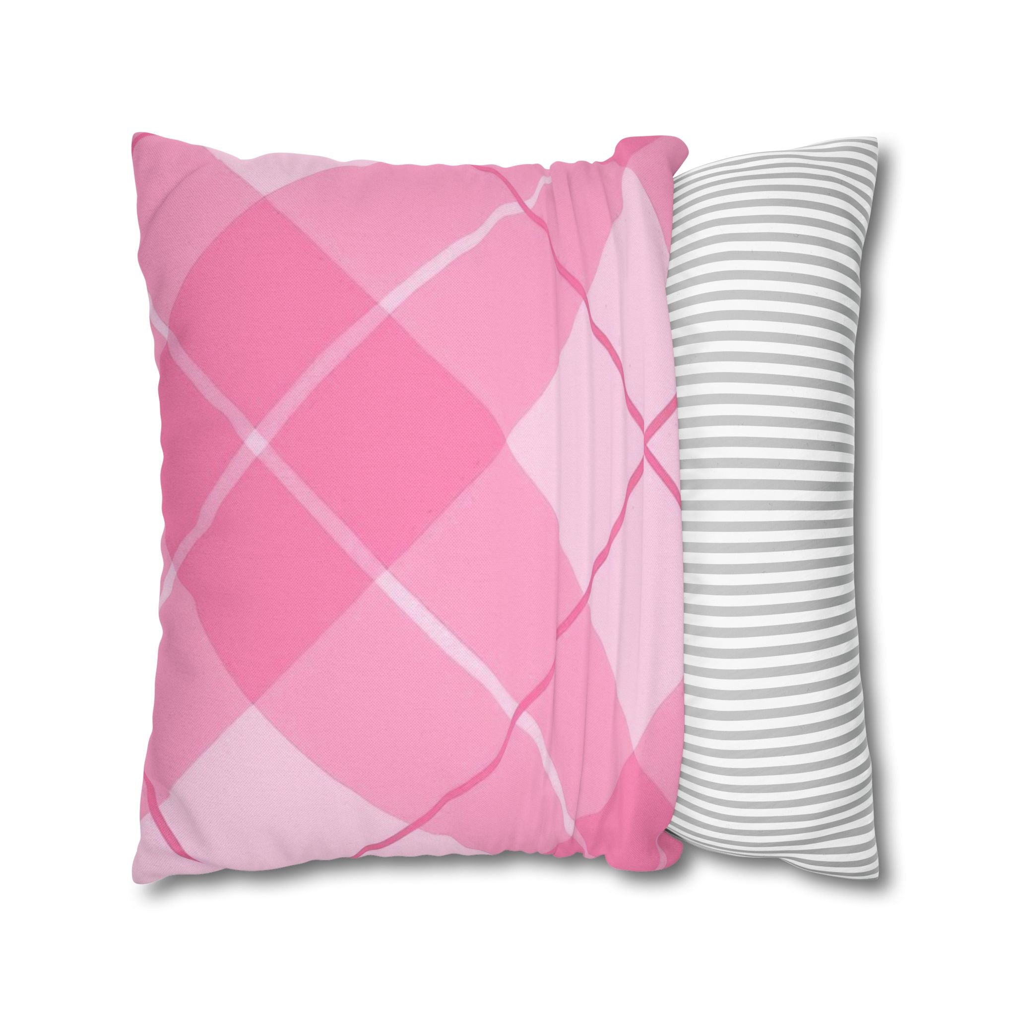 Pink Argyle Throw Pillow, Artsulli - Art is Long, Life is Short, Home Decor, , , , , , , 