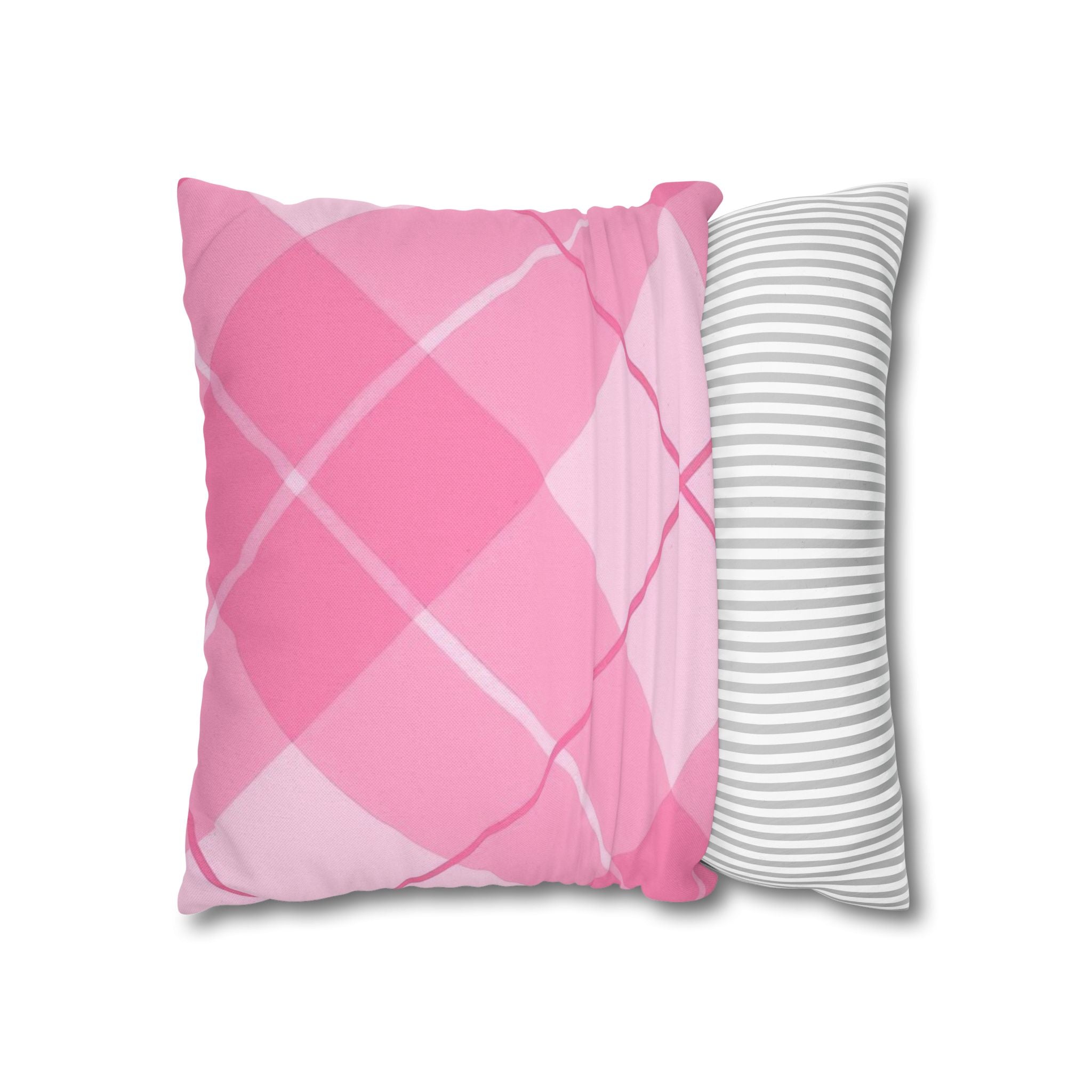 Pink Argyle Throw Pillow, Artsulli - Art is Long, Life is Short, Home Decor, , , , , , , 