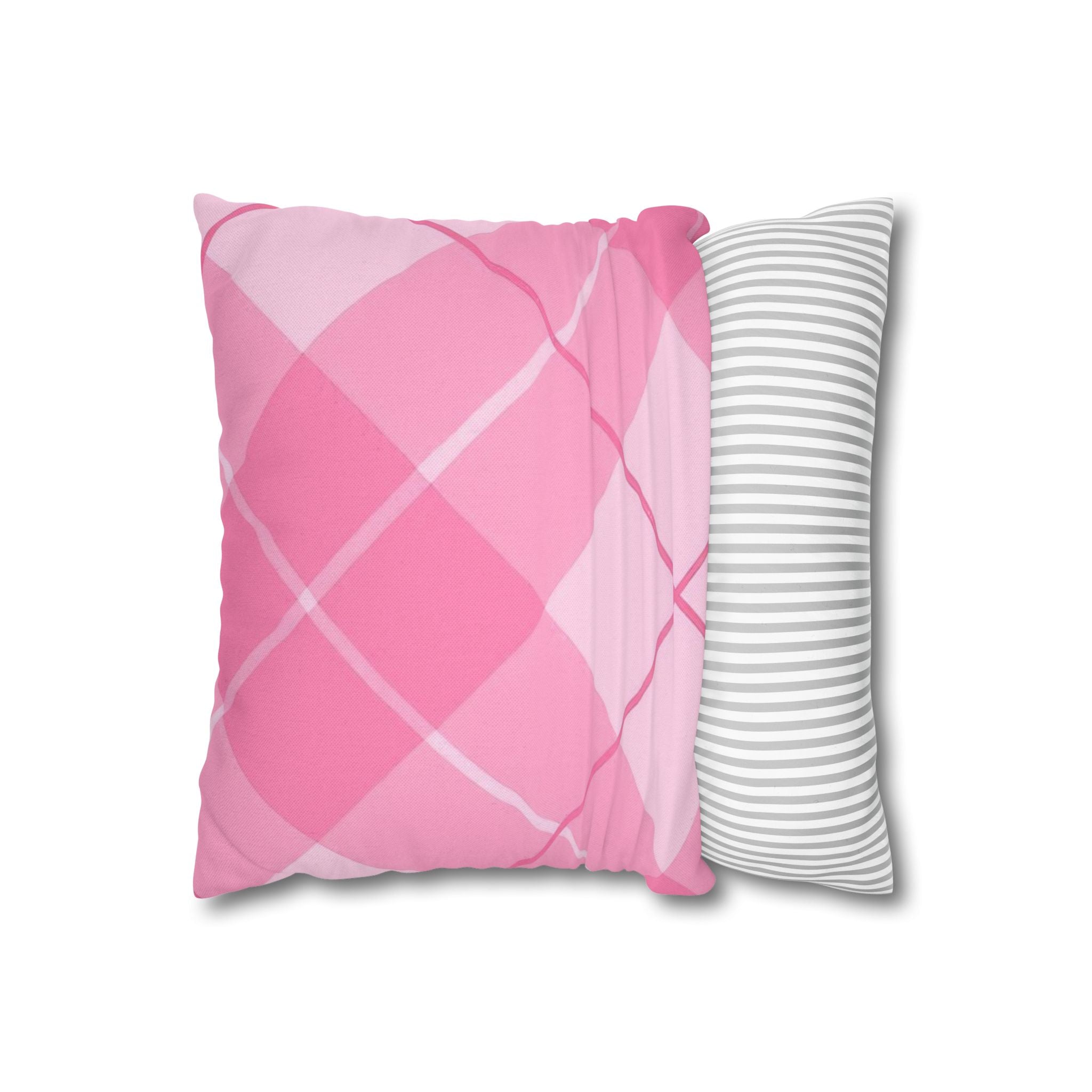 Pink Argyle Throw Pillow, Artsulli - Art is Long, Life is Short, Home Decor, , , , , , , 