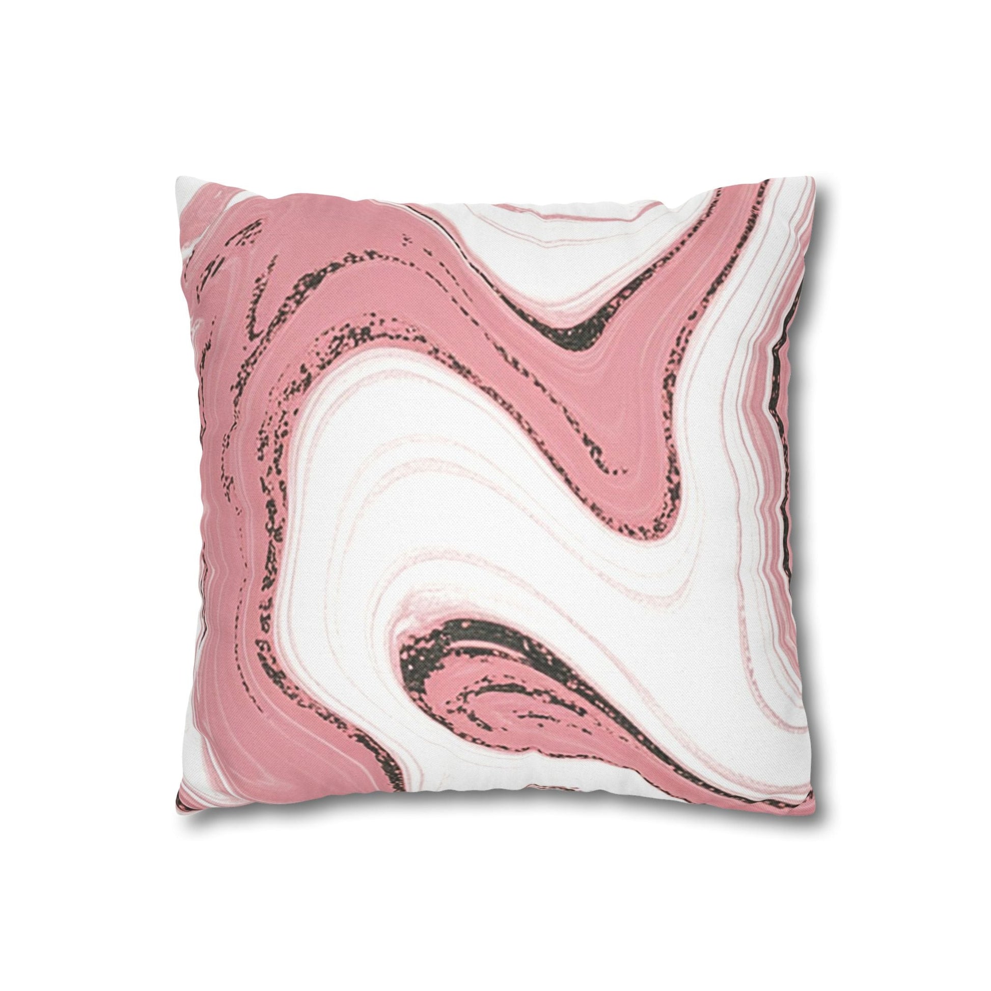 Pink Black and White Marble Throw Pillow, Artsulli - Art is Long, Life is Short, Home Decor, , , , , , , 