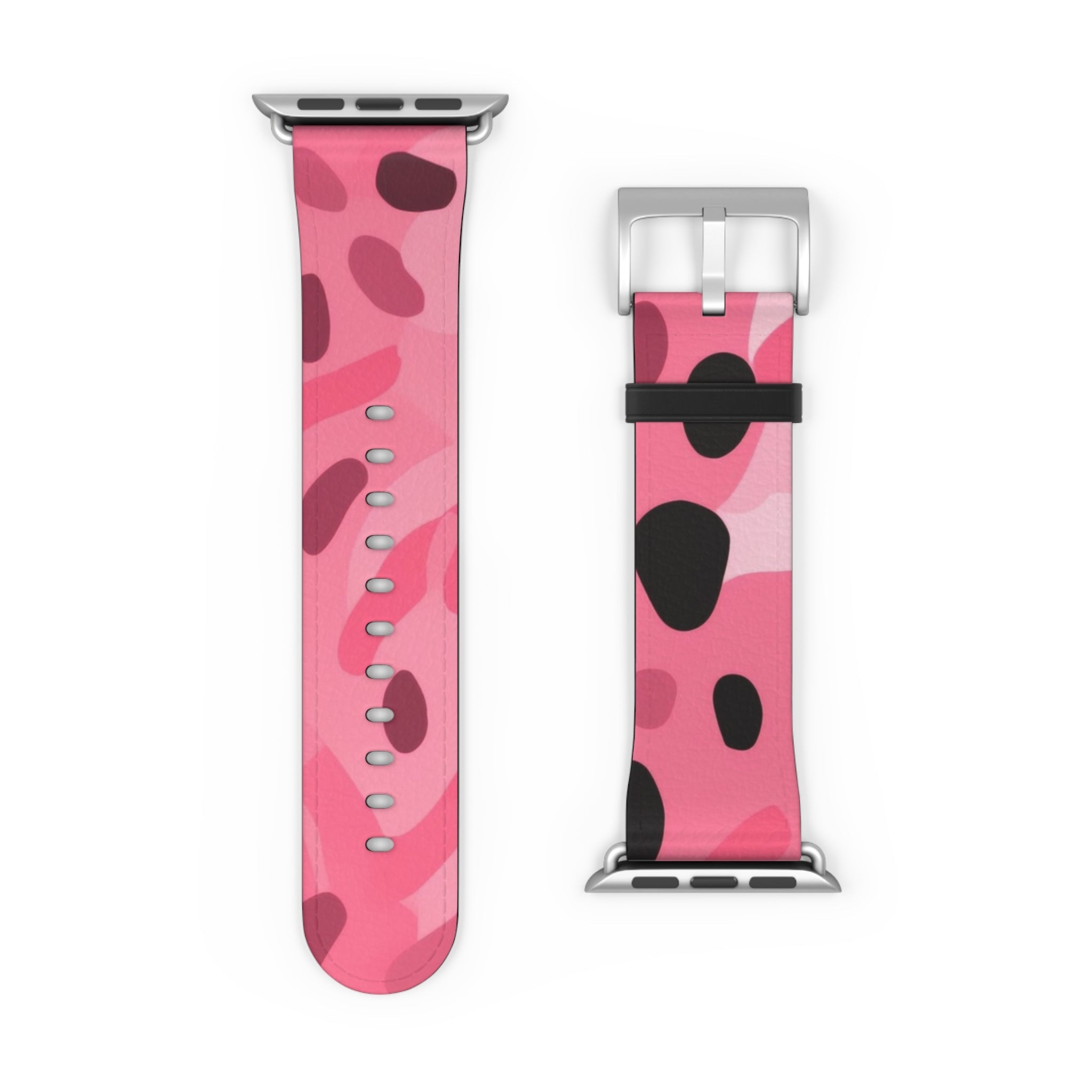 Pink Camouflage Apple Watch Band, Artsulli - Art is Long, Life is Short, Accessories, , , , , , , 