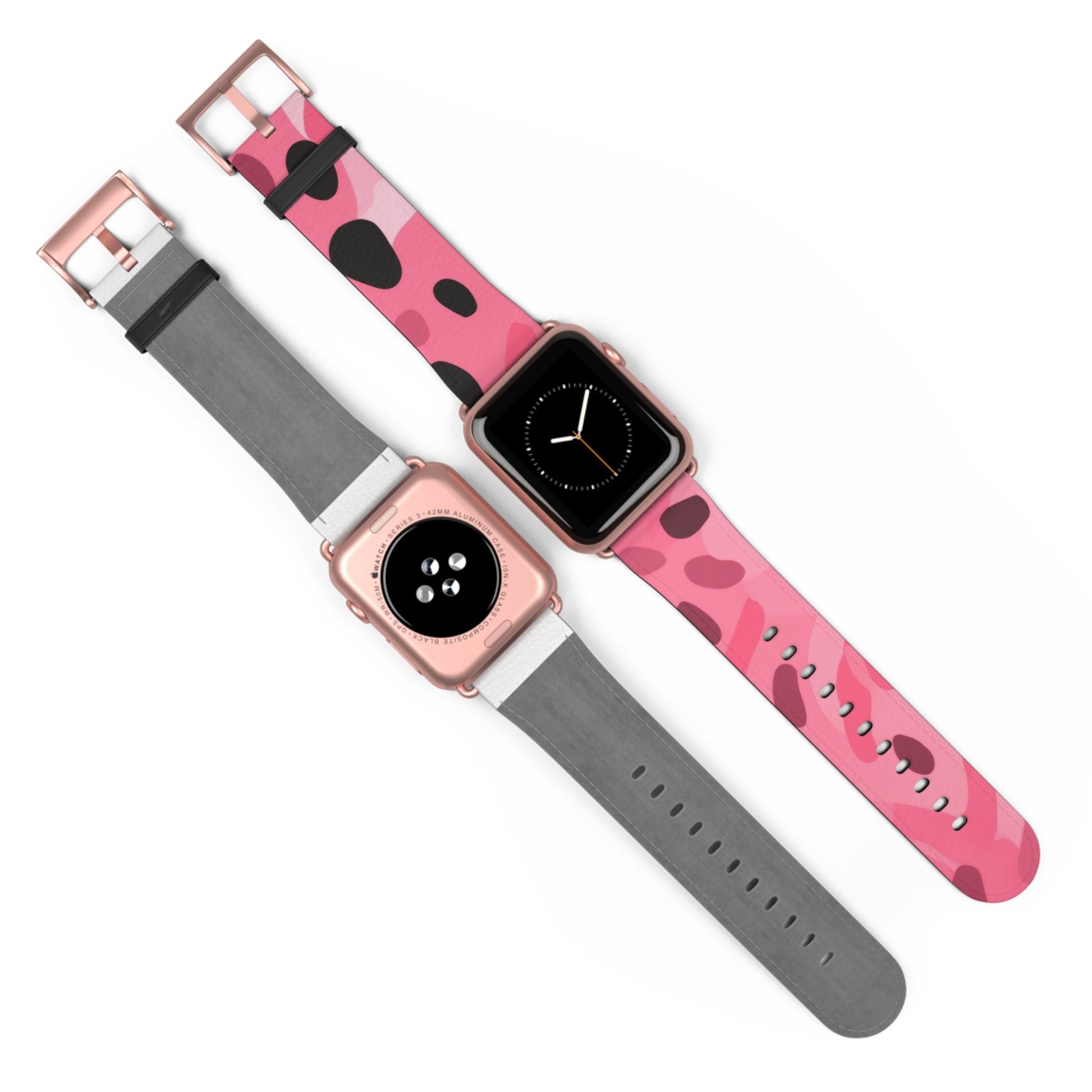Pink Camouflage Apple Watch Band, Artsulli - Art is Long, Life is Short, Accessories, , , , , , , 