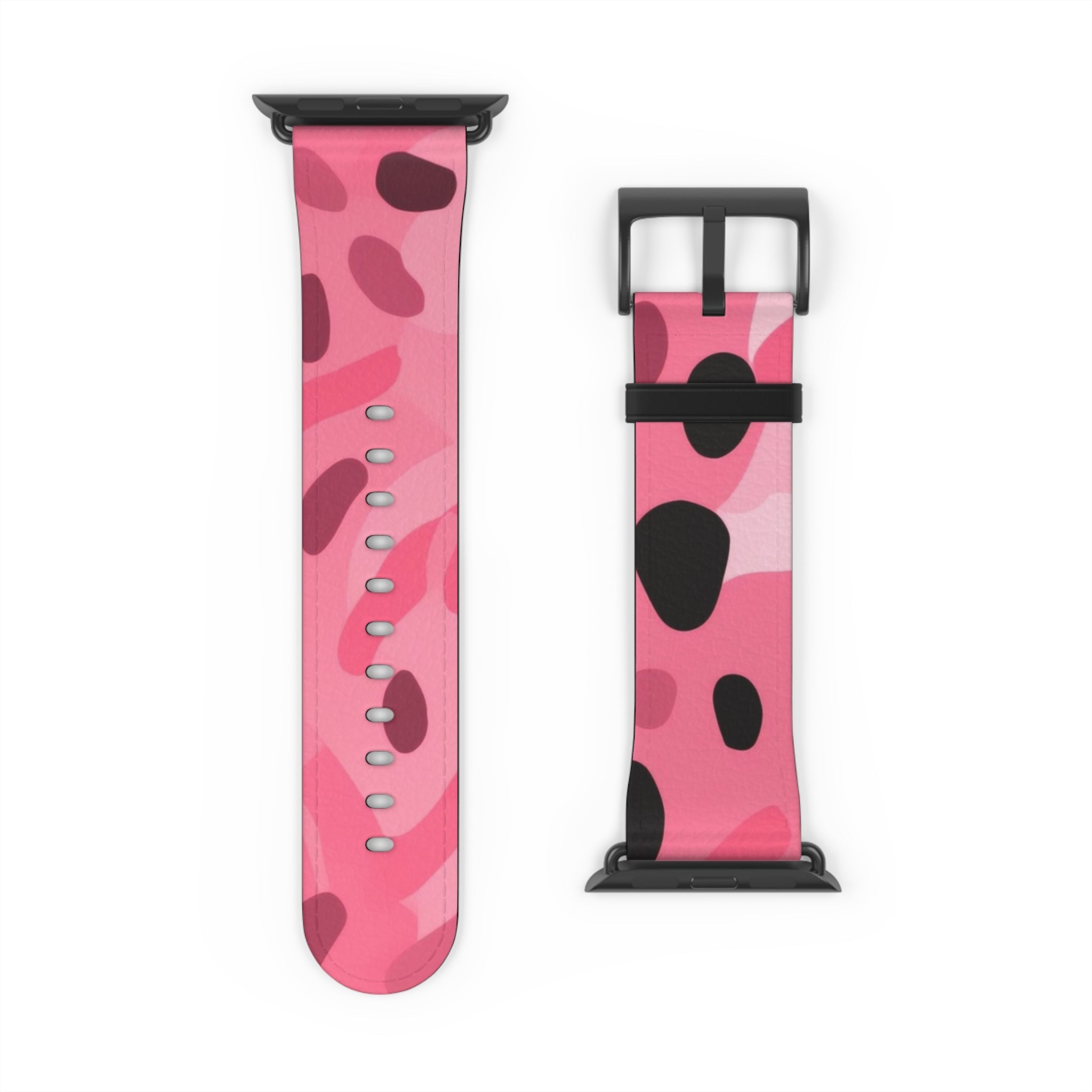 Pink Camouflage Apple Watch Band, Artsulli - Art is Long, Life is Short, Accessories, , , , , , , 