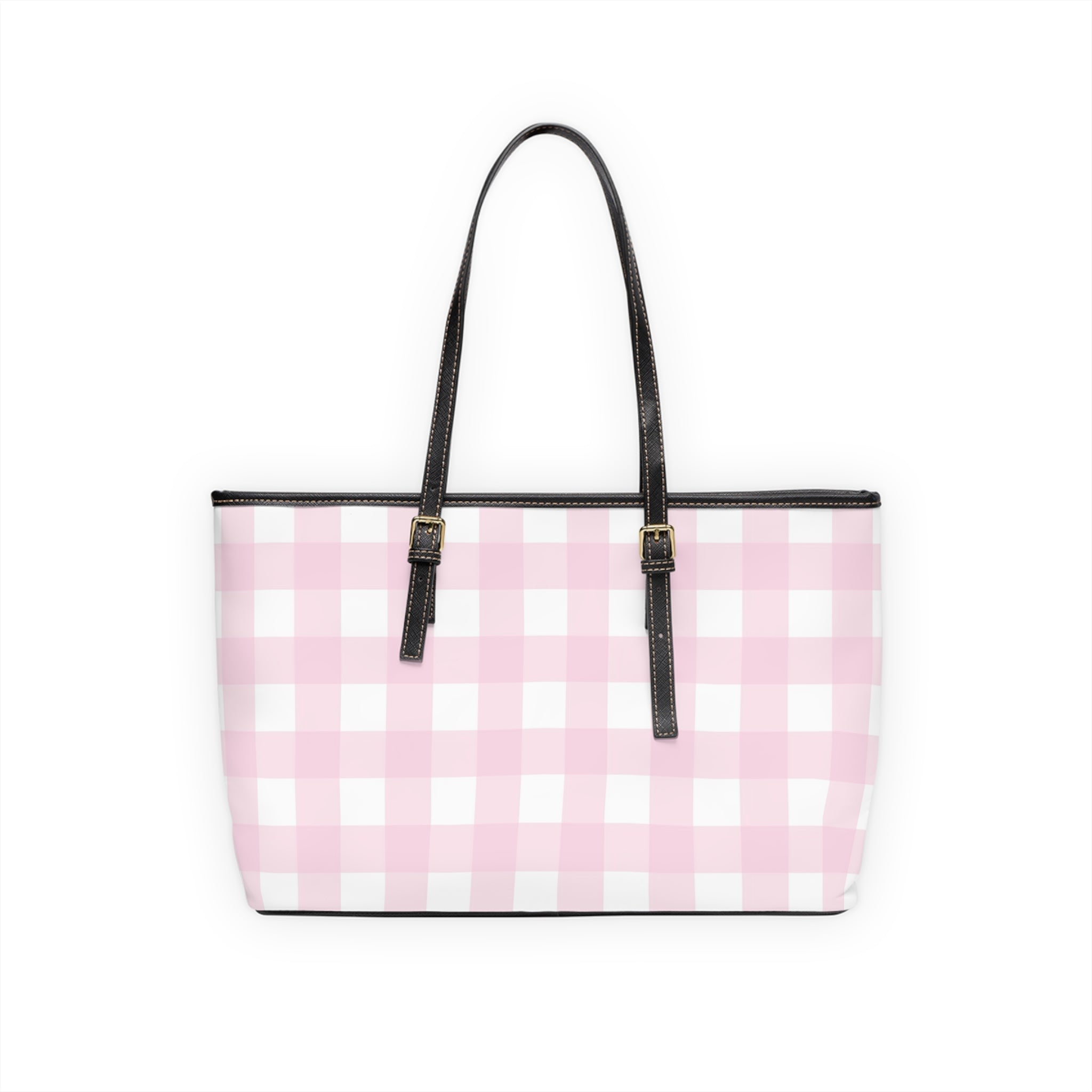JAKKOUTTHEBXX Pink Checkered Tote Shoulder Bag 2025