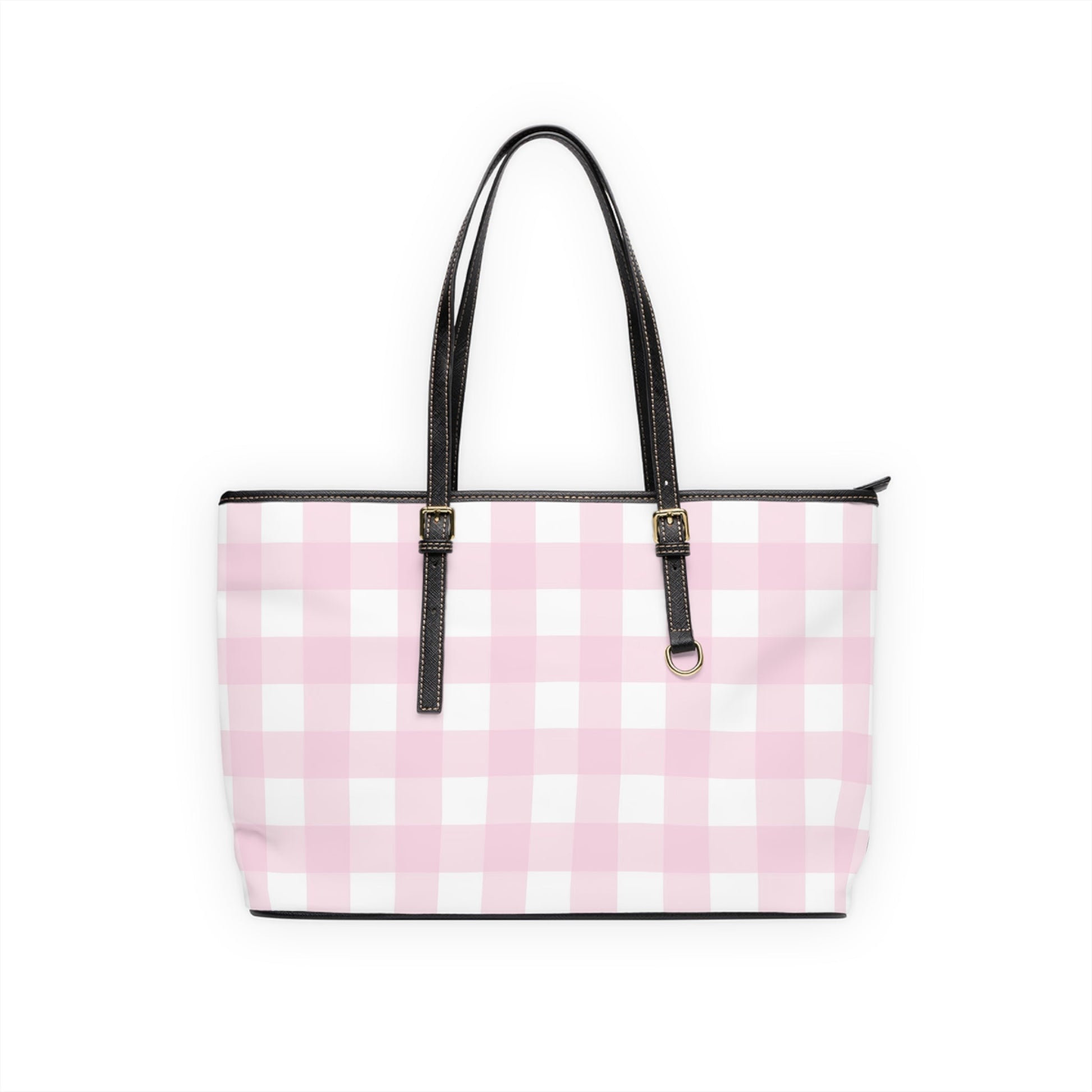 JAKKOUTTHEBXX Pink Checkered Tote Shoulder Bag 2025
