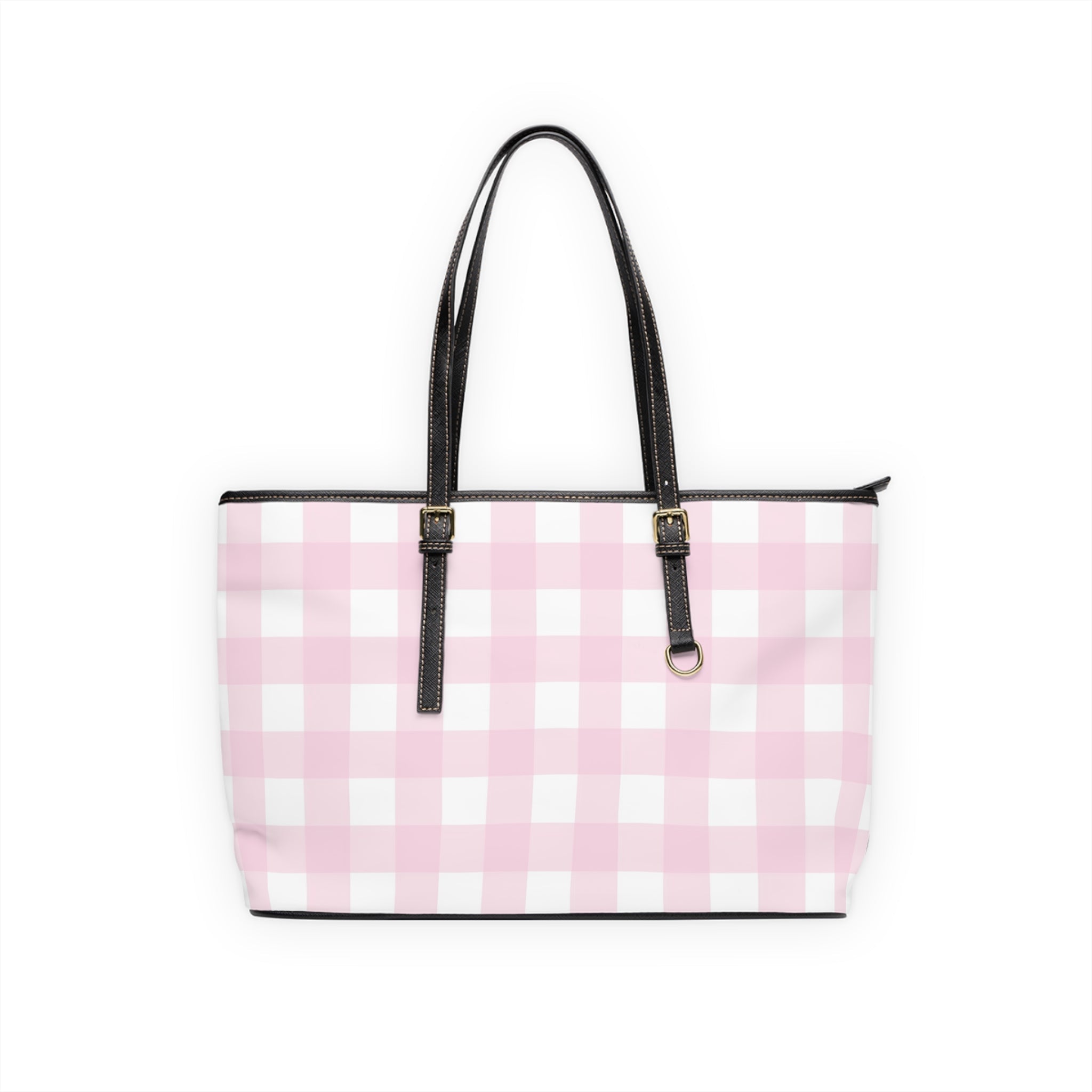 JAKKOUTTHEBXX Pink Checkered Tote Shoulder Bag 2025