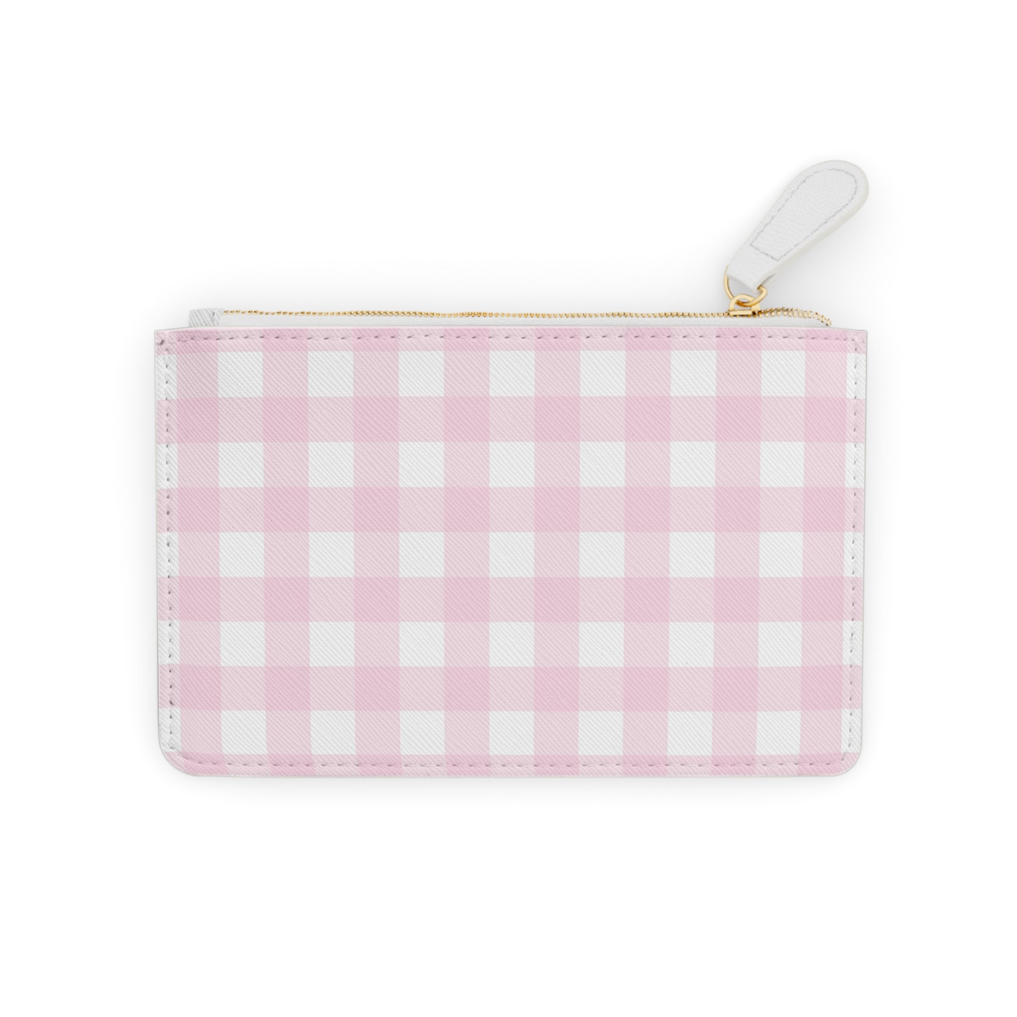 JAKKOUTTHEBXX Pink Gingham Clutch Bag 2025