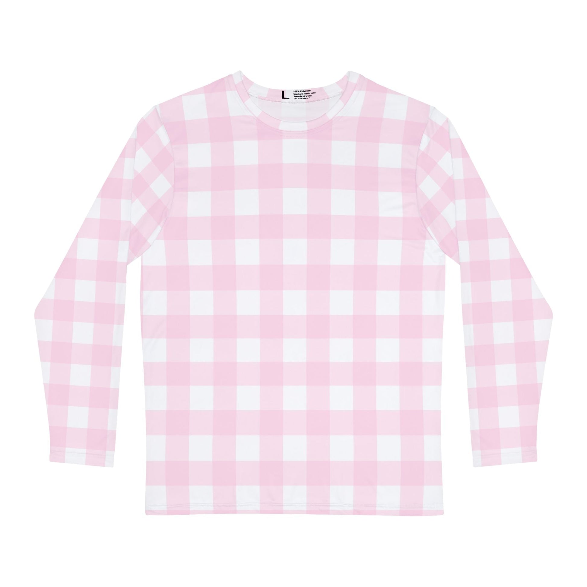 JAKKOUTTHEBXX Pink Gingham Long Sleeve Shirt 2025