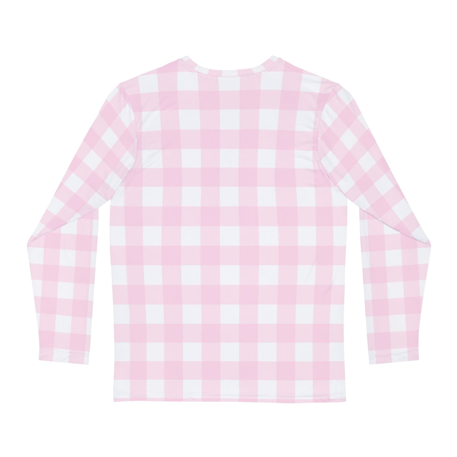 JAKKOUTTHEBXX Pink Gingham Long Sleeve Shirt 2025