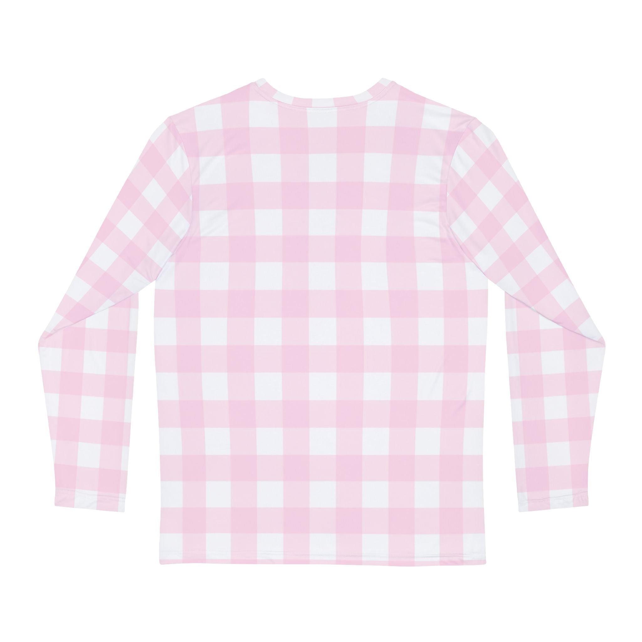 JAKKOUTTHEBXX Pink Gingham Long Sleeve Shirt 2025