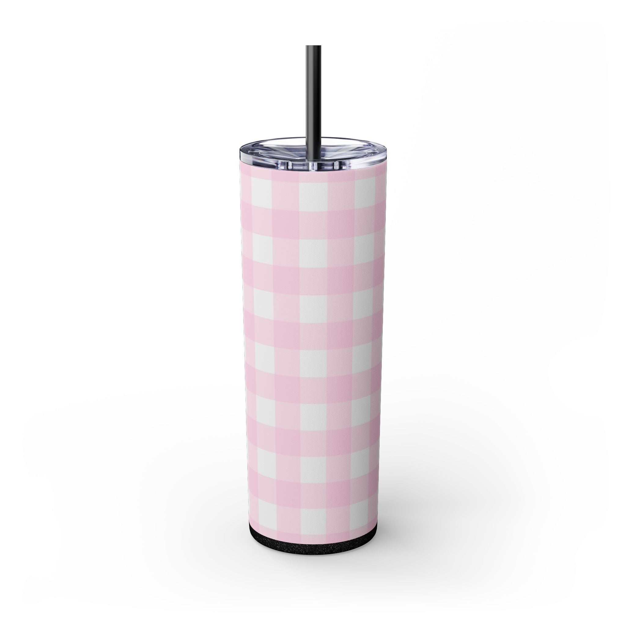 JAKKOUTTHEBXX Pink Gingham Maars Skinny Tumbler 2025