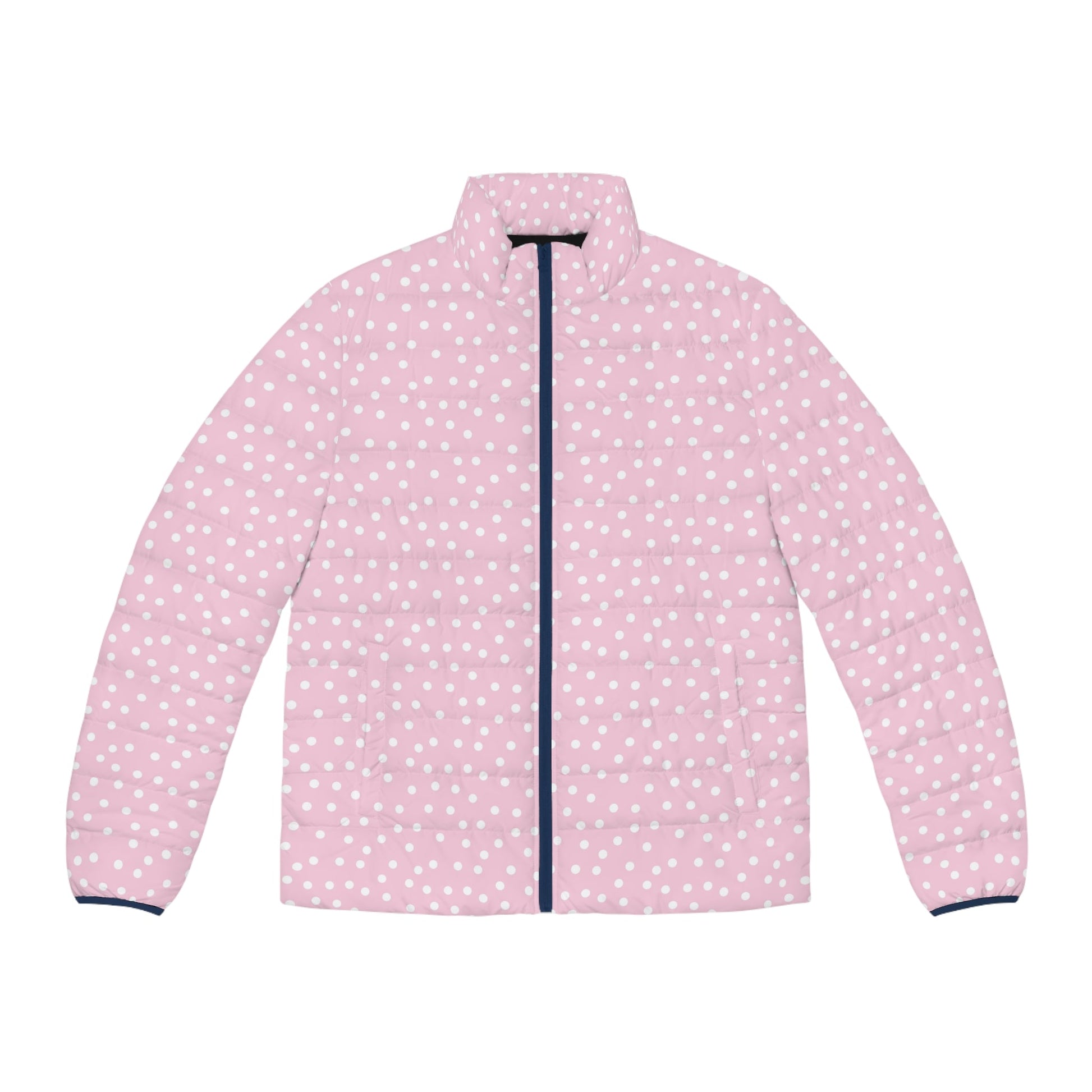 JAKKOUTTHEBXX Pink Heart Print Puffer Jacket 2025