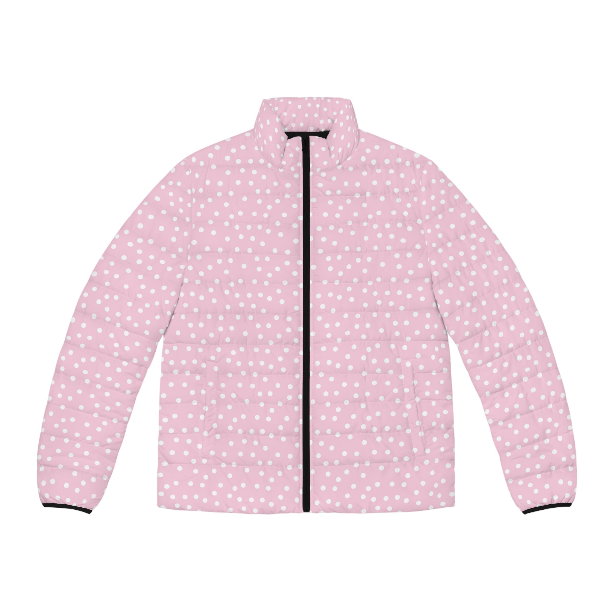 JAKKOUTTHEBXX Pink Heart Print Puffer Jacket 2025