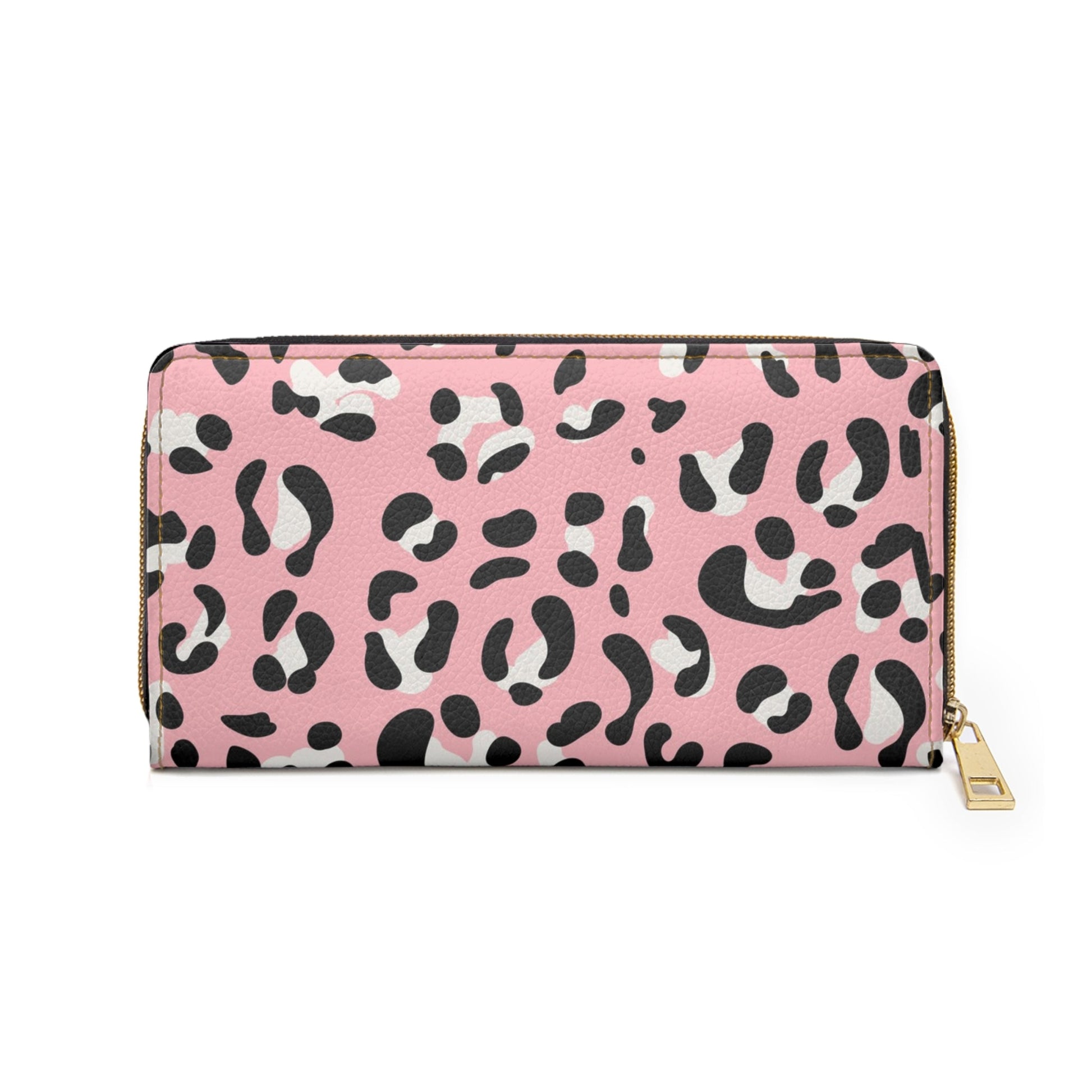 Pink Leopard Faux Leather Wallet, Artsulli - Art is Long, Life is Short, Accessories, , , , , , , 