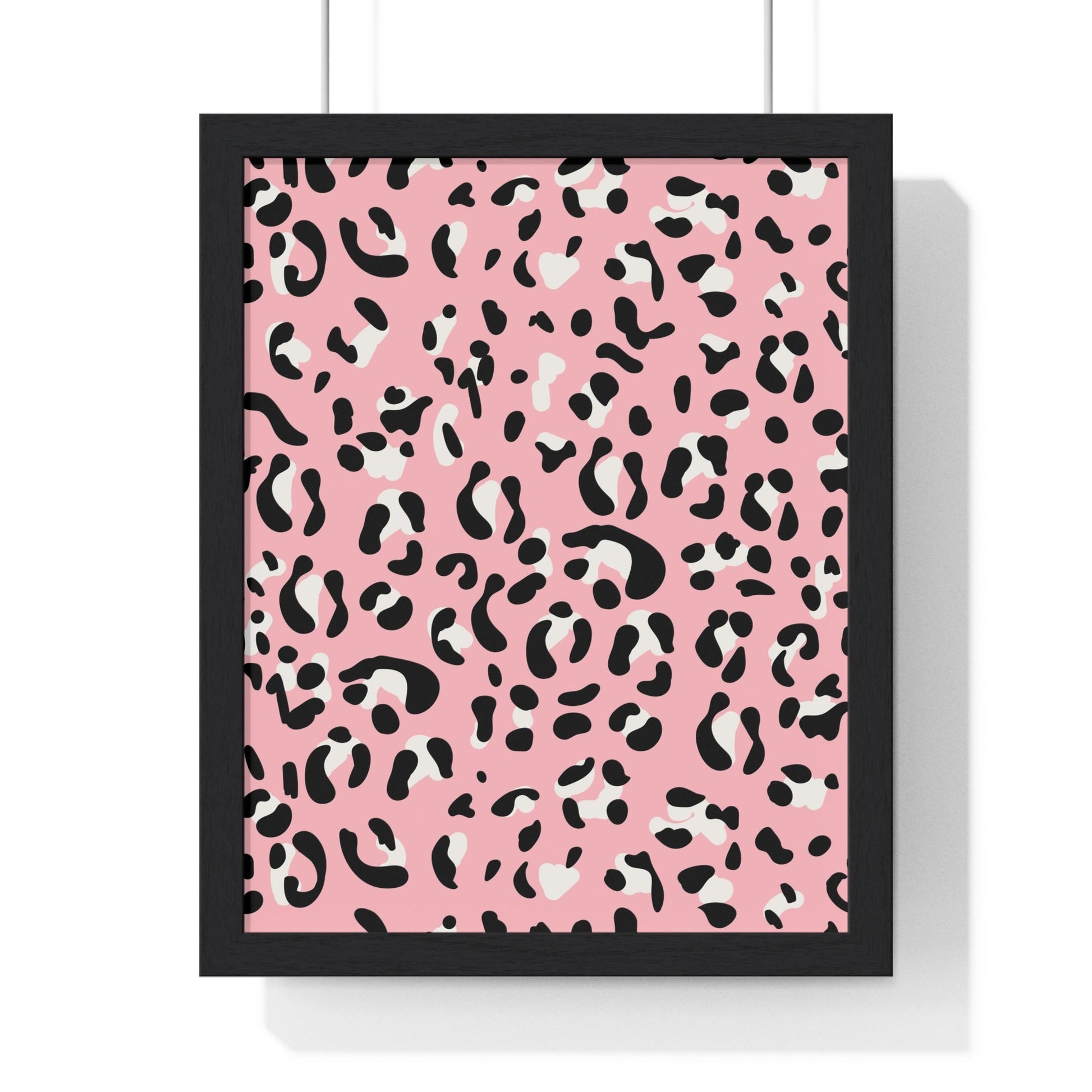 JAKKOUTTHEBXX Pink Leopard Framed Art Print 2025