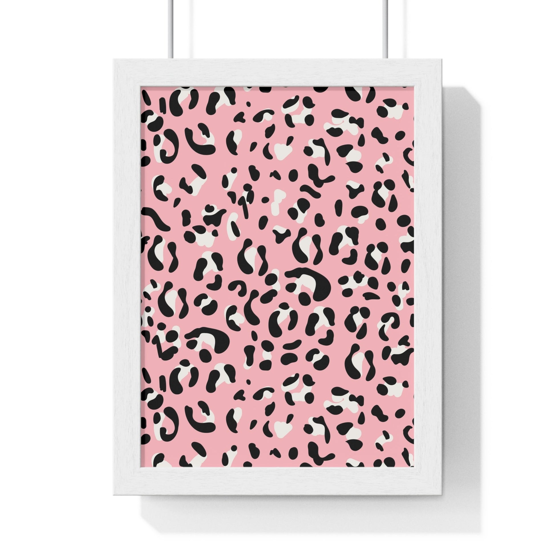 JAKKOUTTHEBXX Pink Leopard Framed Art Print 2025