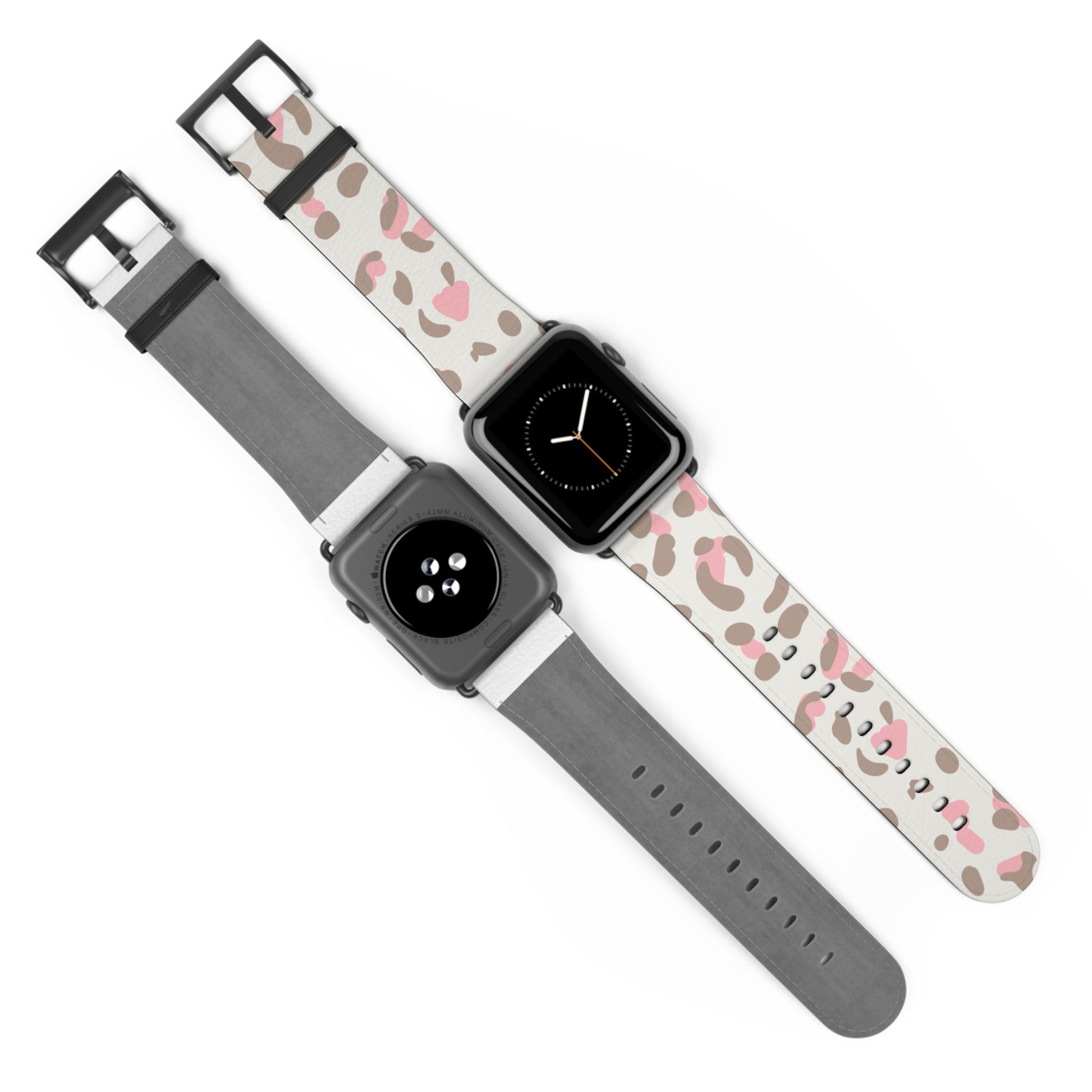 Pink Leopard Print Apple Watch Band, Artsulli - Art is Long, Life is Short, Accessories, , , , , , , 