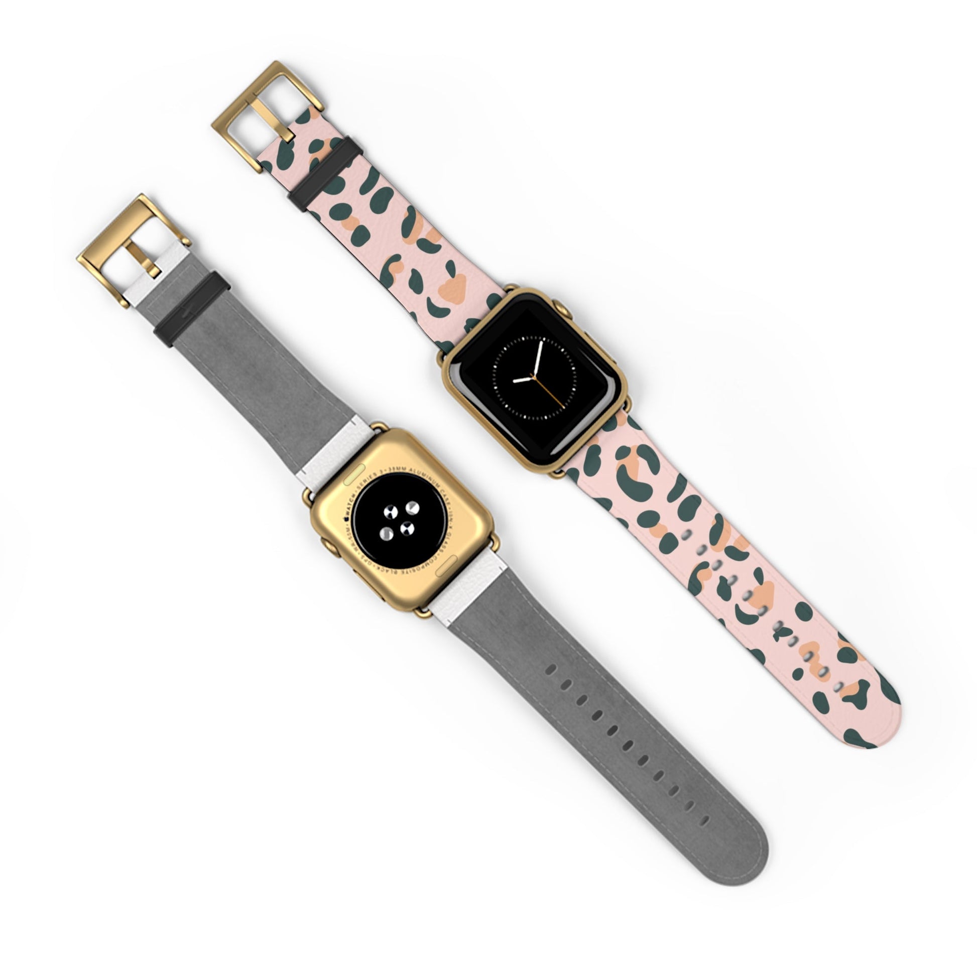 Pink Leopard Print Apple Watch Band, Artsulli - Art is Long, Life is Short, Accessories, , , , , , , 