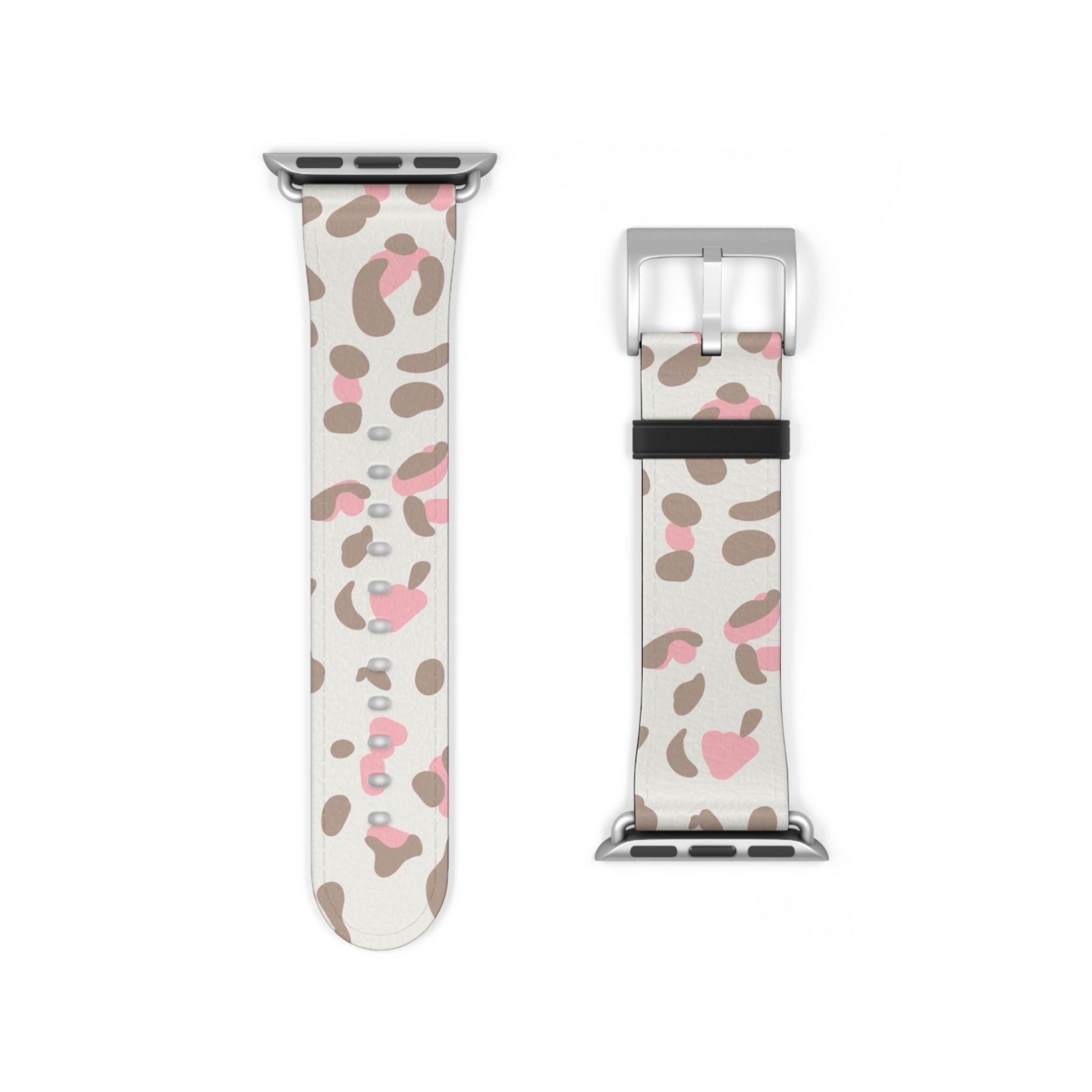 Pink Leopard Print Apple Watch Band, Artsulli - Art is Long, Life is Short, Accessories, , , , , , , 