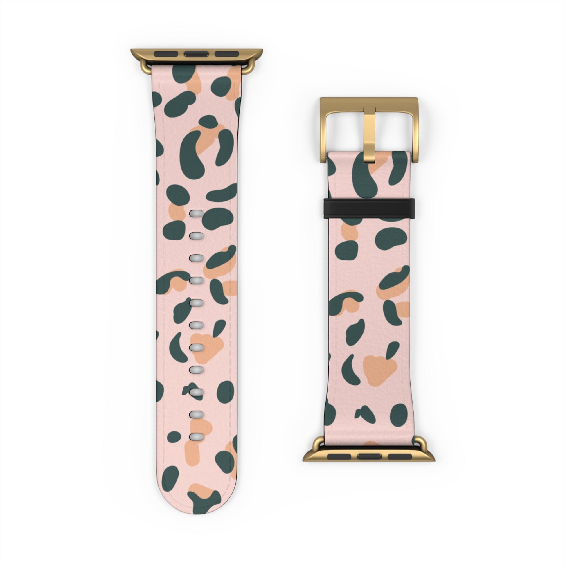 Pink Leopard Print Apple Watch Band, Artsulli - Art is Long, Life is Short, Accessories, , , , , , , 
