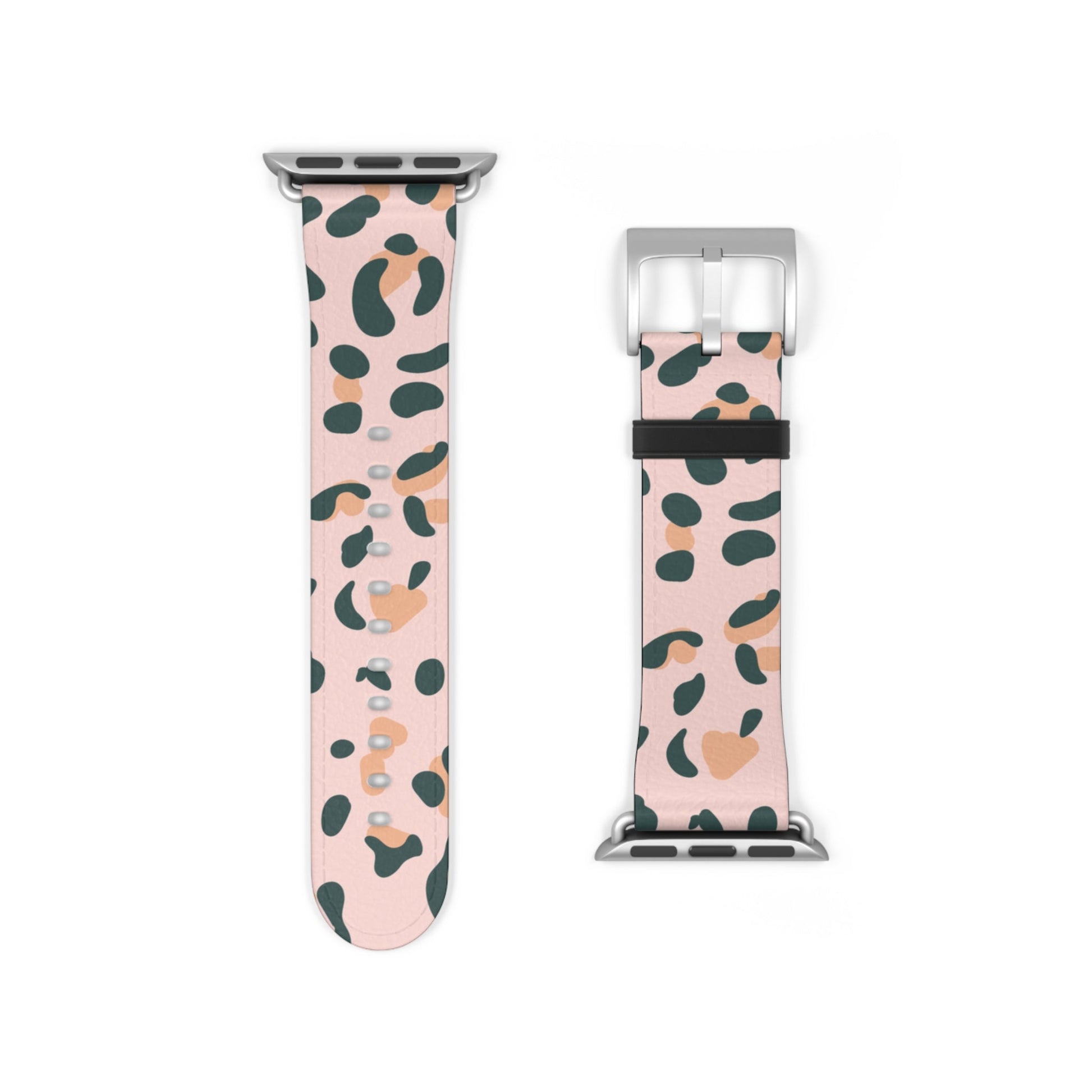 Pink Leopard Print Apple Watch Band, Artsulli - Art is Long, Life is Short, Accessories, , , , , , , 