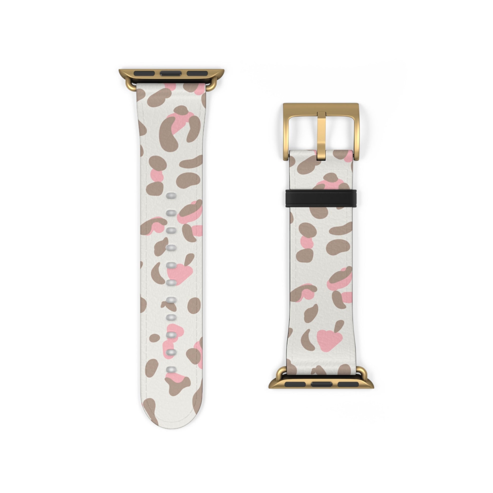 Pink Leopard Print Apple Watch Band, Artsulli - Art is Long, Life is Short, Accessories, , , , , , , 