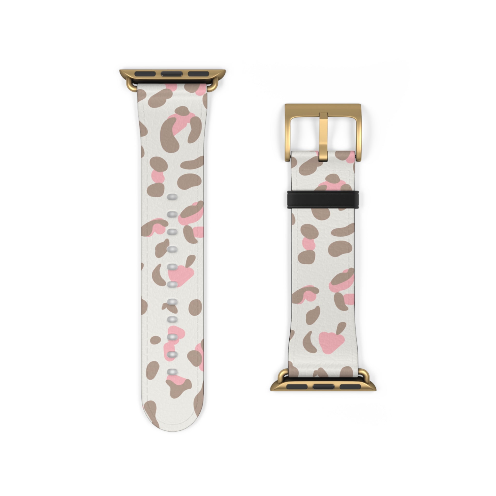 Pink Leopard Print Apple Watch Band, Artsulli - Art is Long, Life is Short, Accessories, , , , , , , 