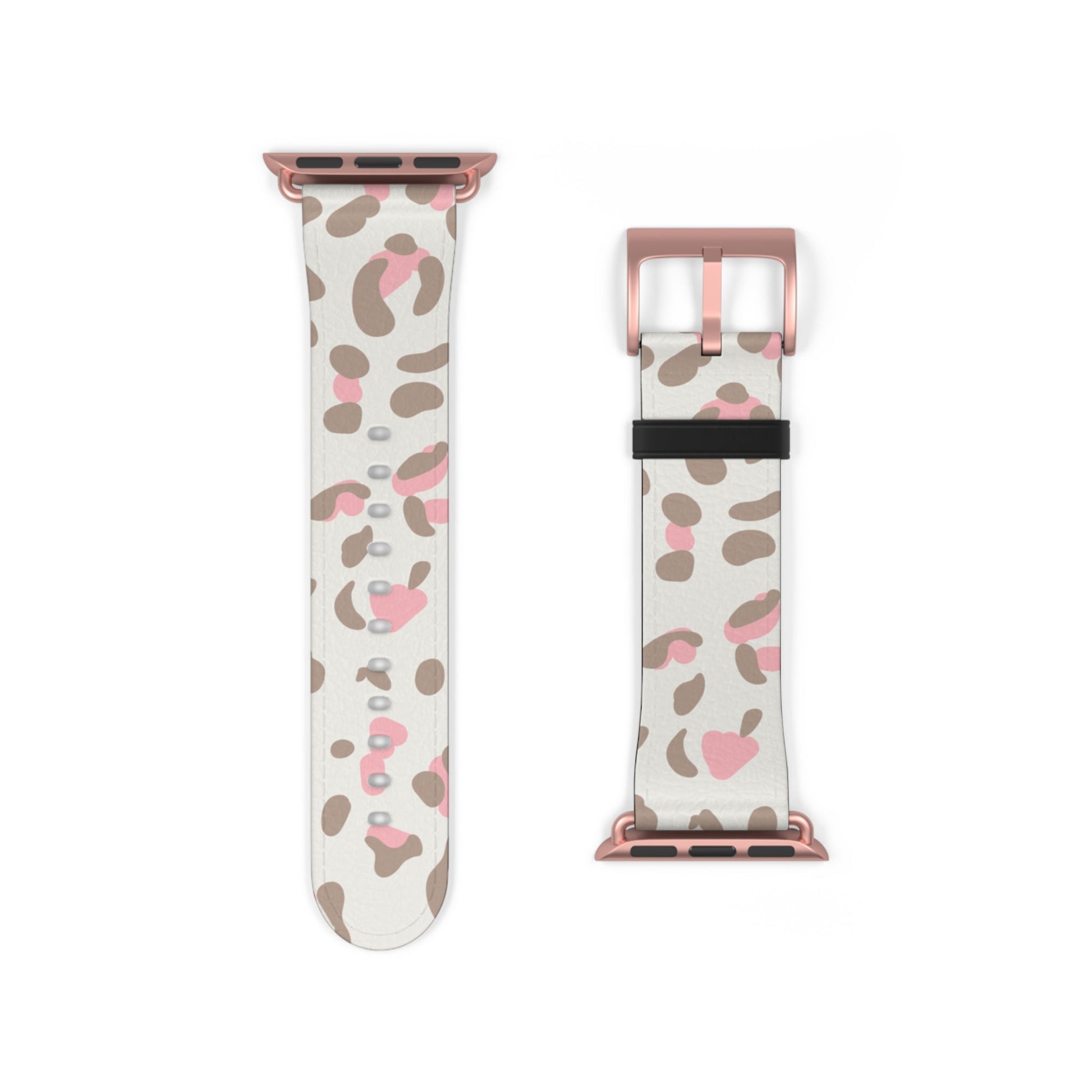 Pink Leopard Print Apple Watch Band, Artsulli - Art is Long, Life is Short, Accessories, , , , , , , 