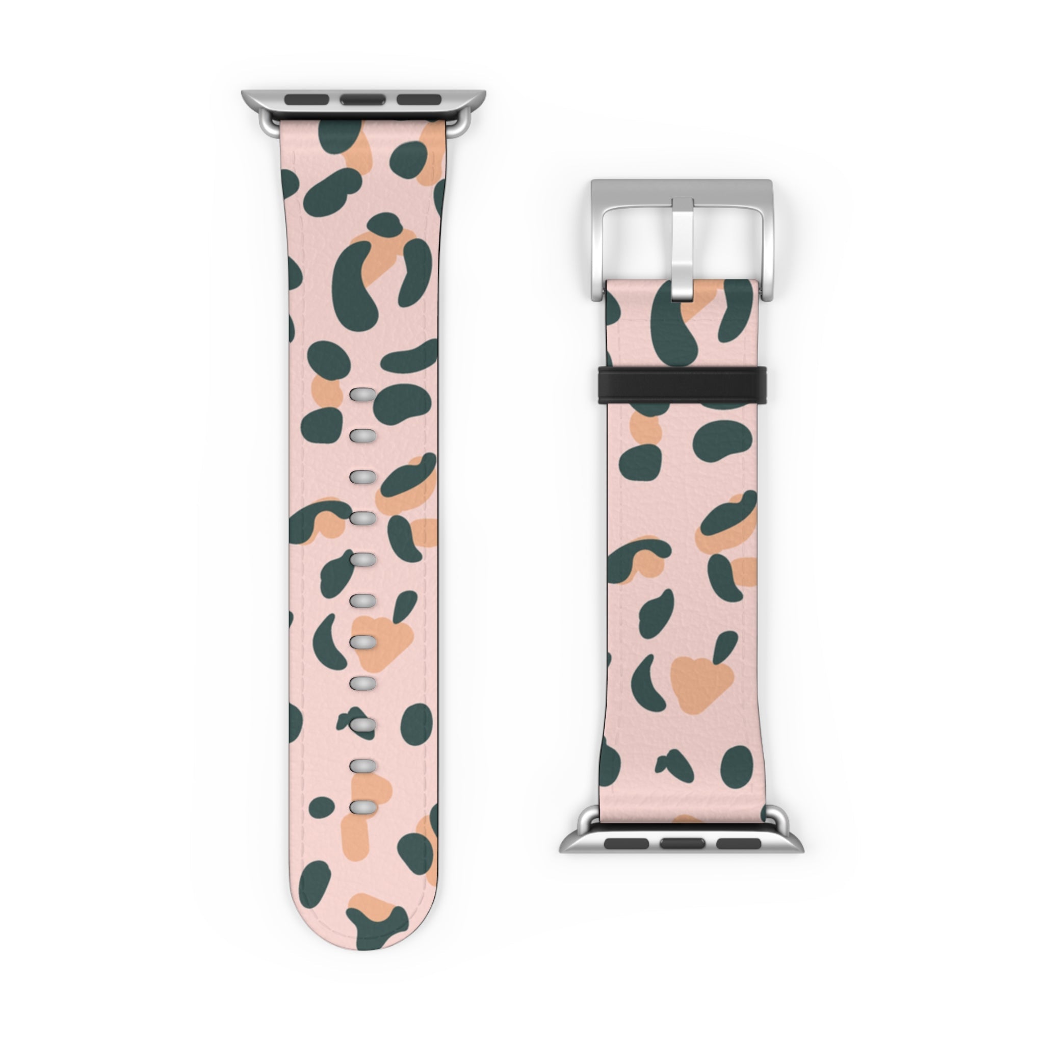 Pink Leopard Print Apple Watch Band, Artsulli - Art is Long, Life is Short, Accessories, , , , , , , 