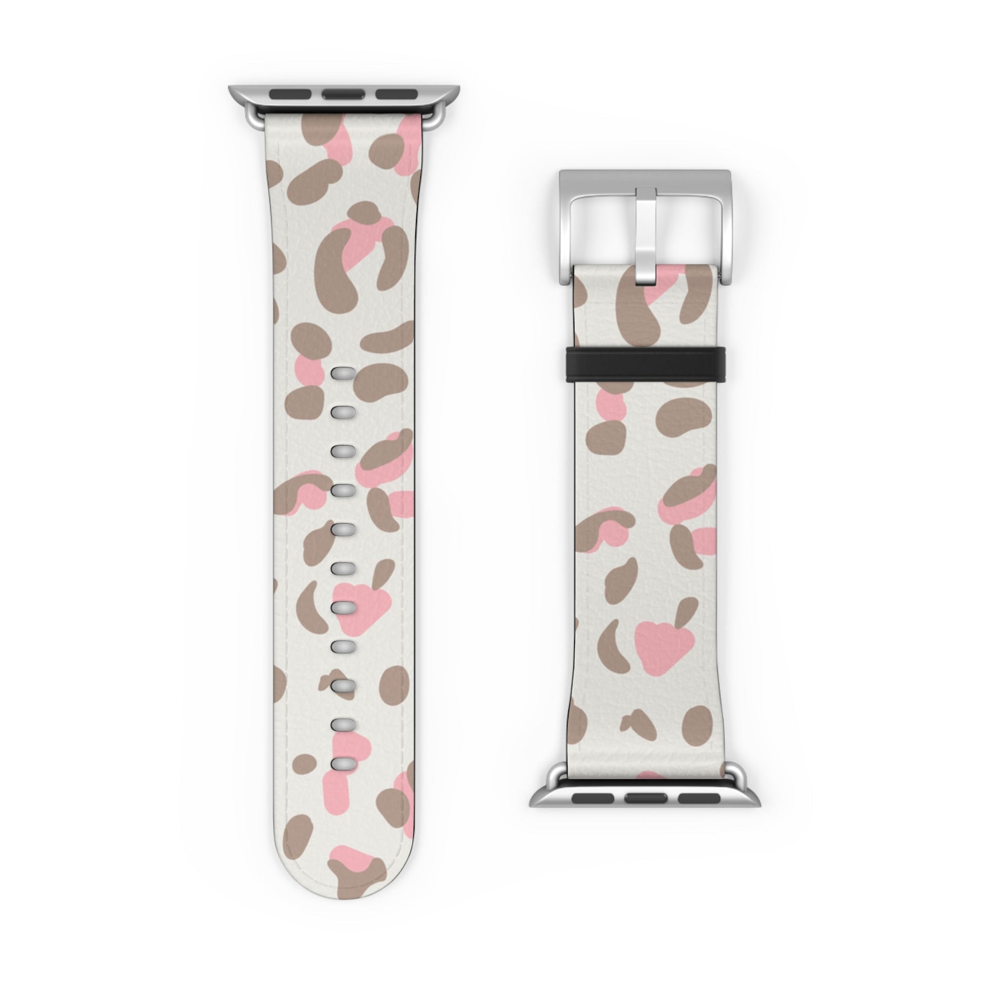 Pink Leopard Print Apple Watch Band, Artsulli - Art is Long, Life is Short, Accessories, , , , , , , 