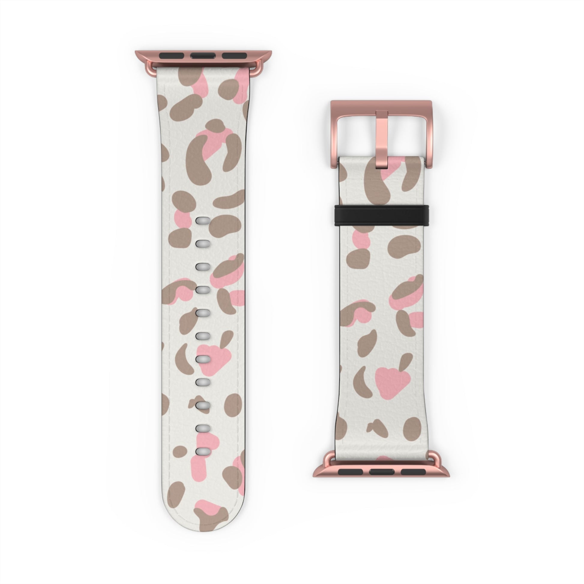 Pink Leopard Print Apple Watch Band, Artsulli - Art is Long, Life is Short, Accessories, , , , , , , 
