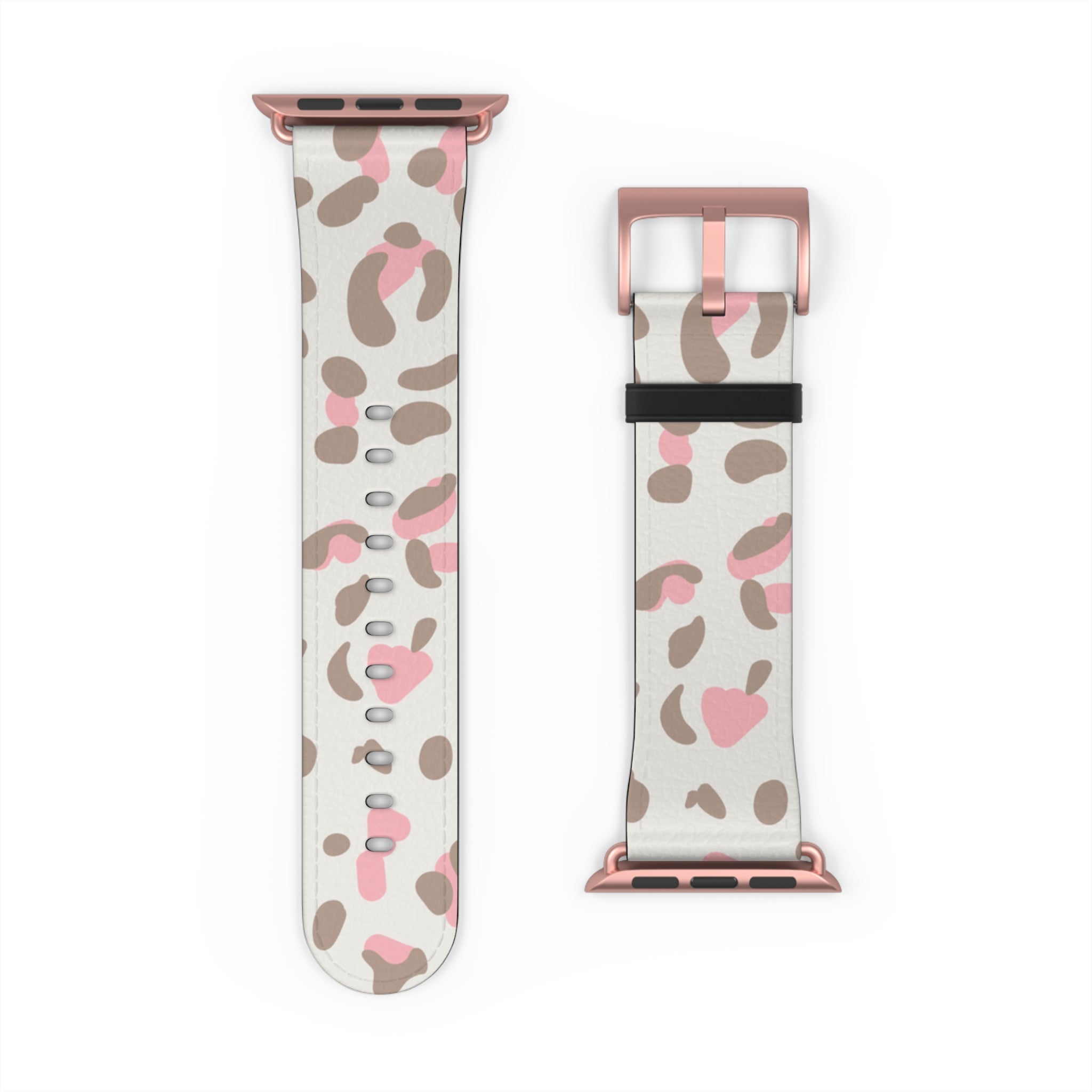 Pink Leopard Print Apple Watch Band, Artsulli - Art is Long, Life is Short, Accessories, , , , , , , 