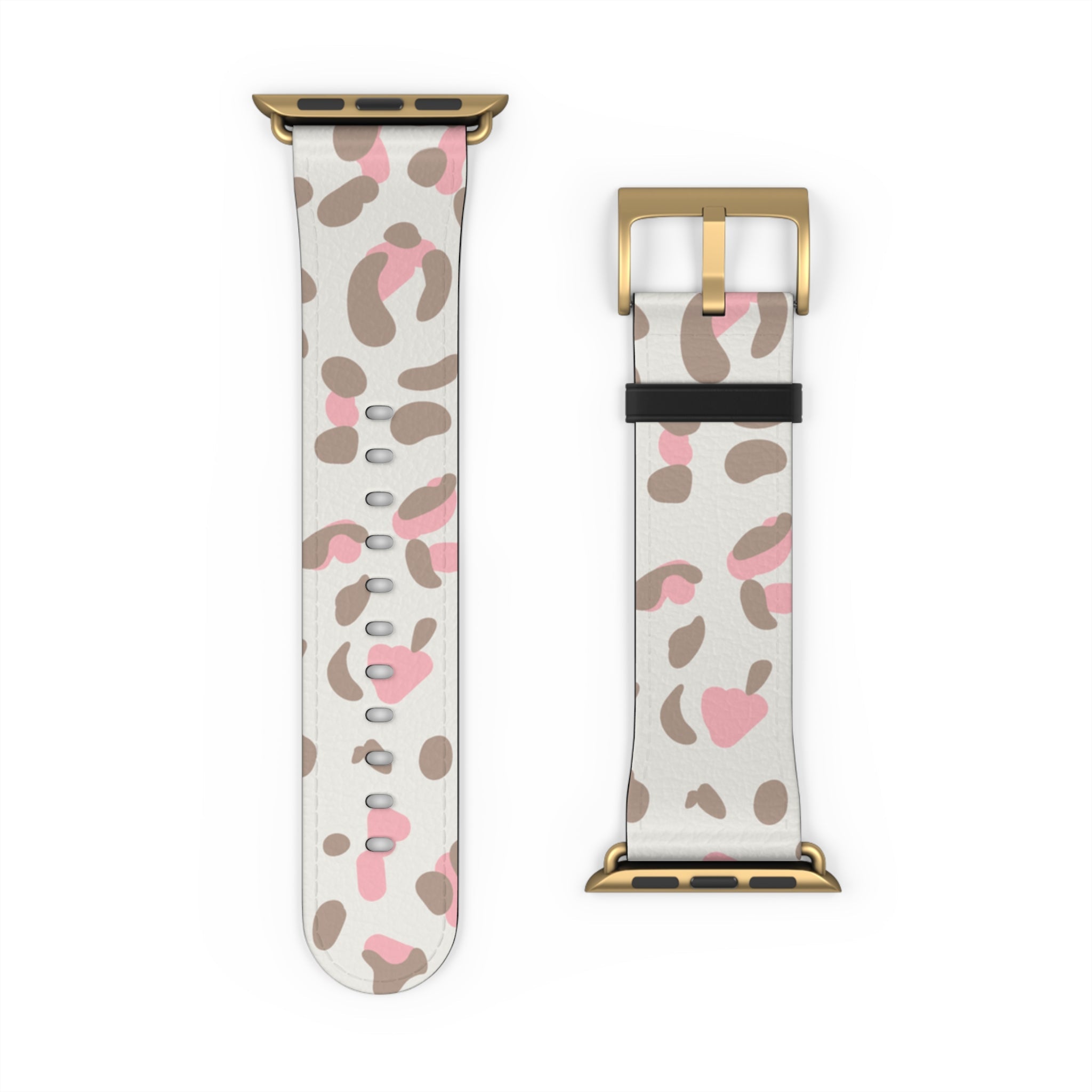 Pink Leopard Print Apple Watch Band, Artsulli - Art is Long, Life is Short, Accessories, , , , , , , 