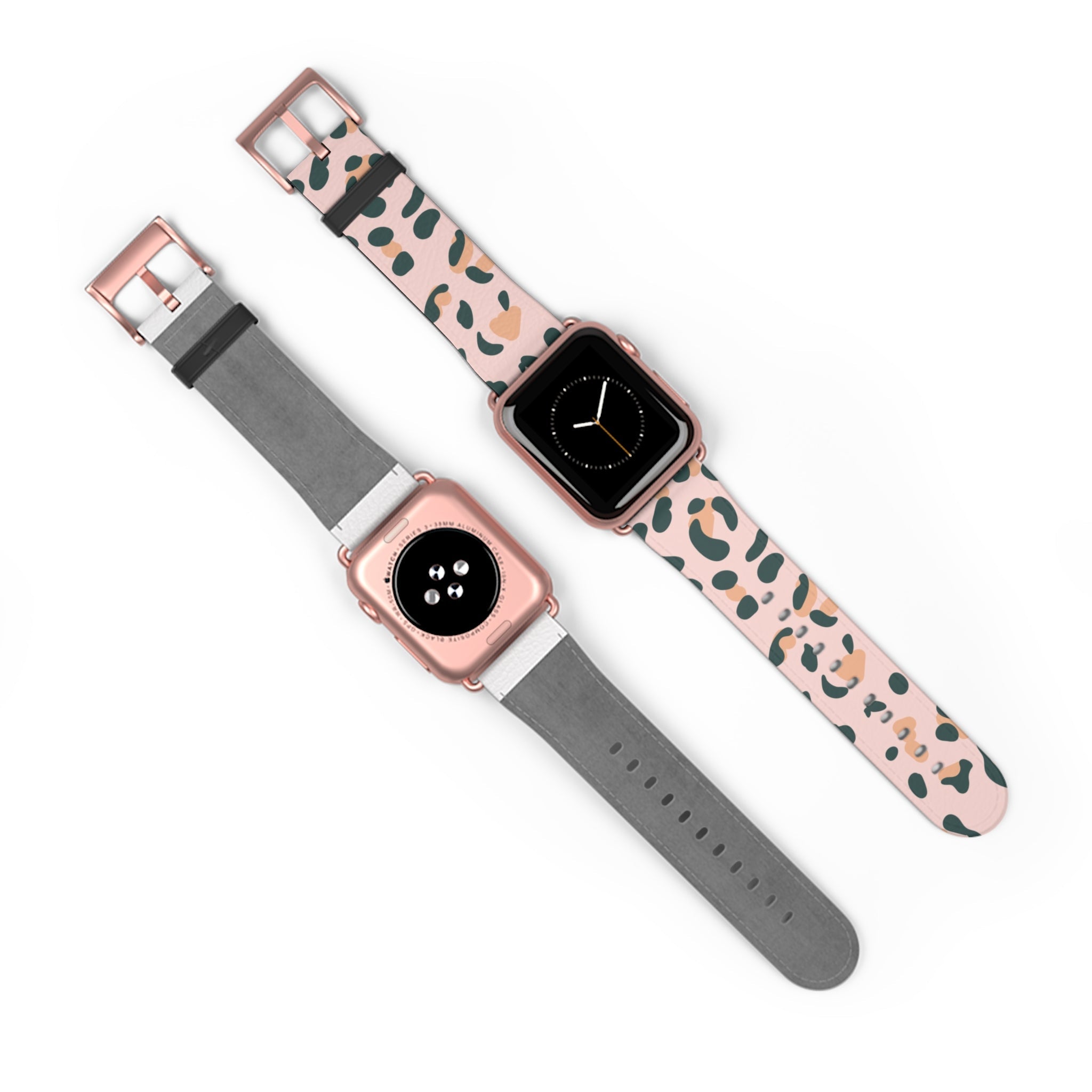 Pink Leopard Print Apple Watch Band, Artsulli - Art is Long, Life is Short, Accessories, , , , , , , 