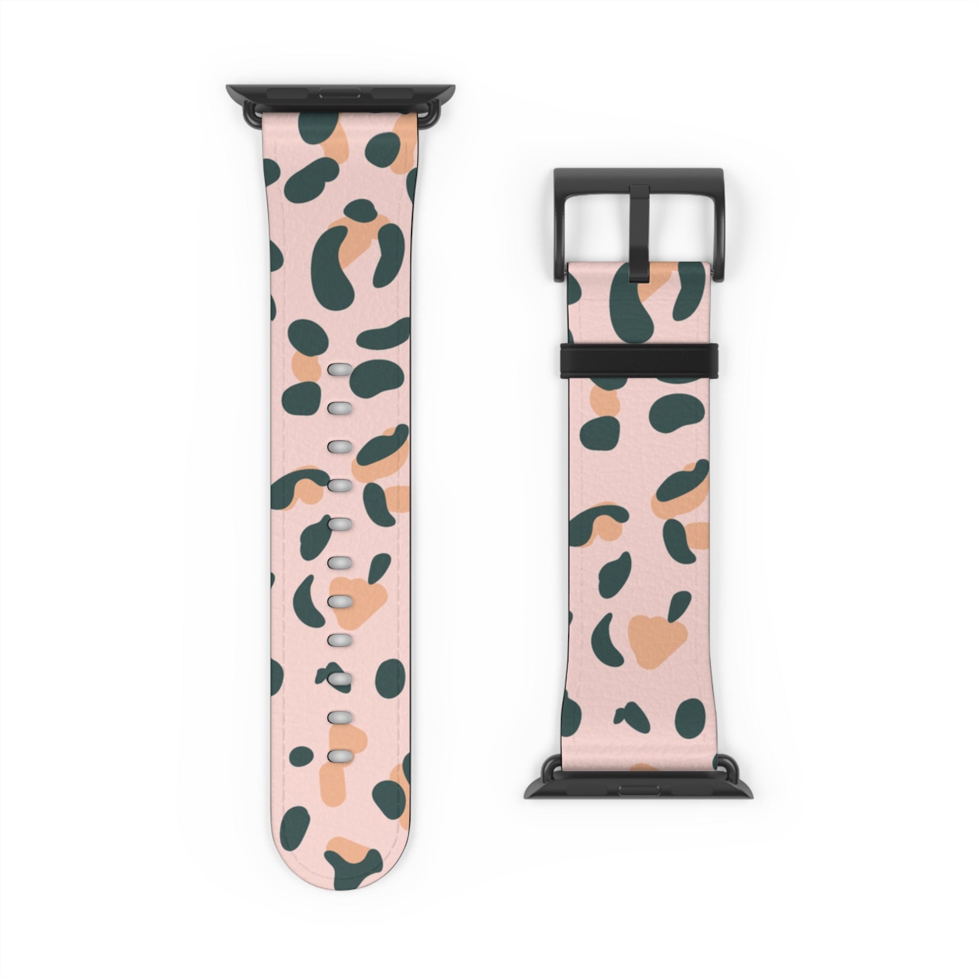 Pink Leopard Print Apple Watch Band, Artsulli - Art is Long, Life is Short, Accessories, , , , , , , 