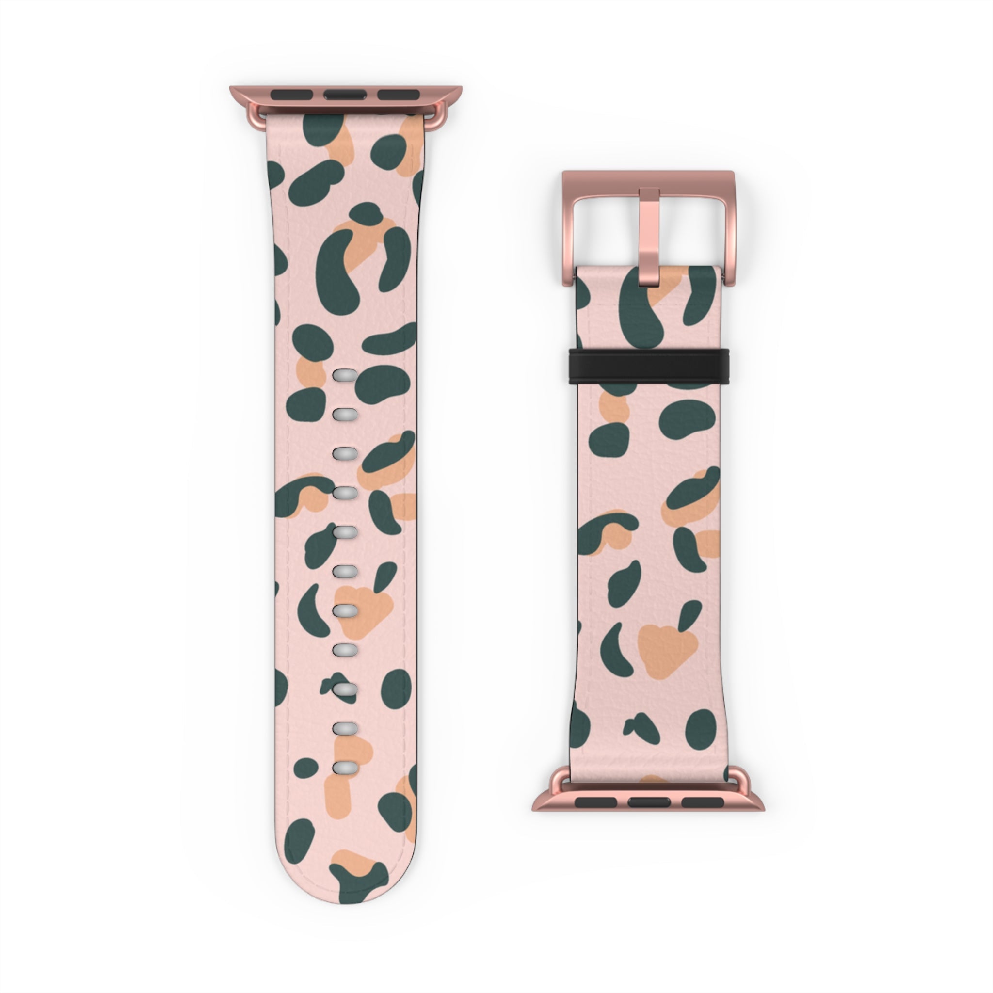 Pink Leopard Print Apple Watch Band, Artsulli - Art is Long, Life is Short, Accessories, , , , , , , 