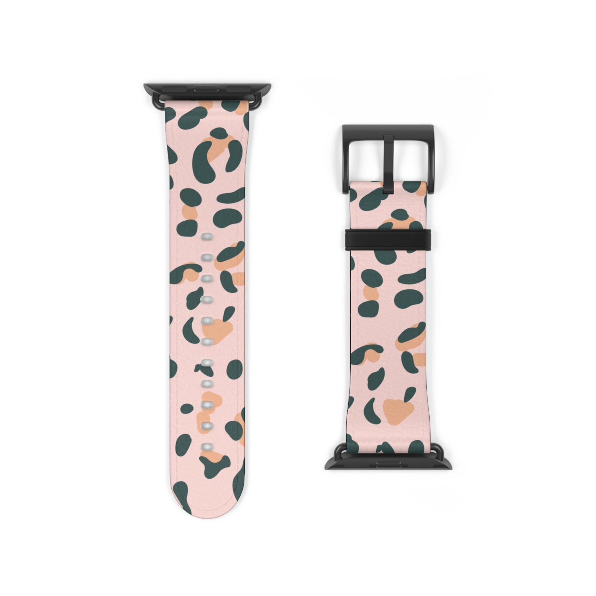 Pink Leopard Print Apple Watch Band, Artsulli - Art is Long, Life is Short, Accessories, , , , , , , 