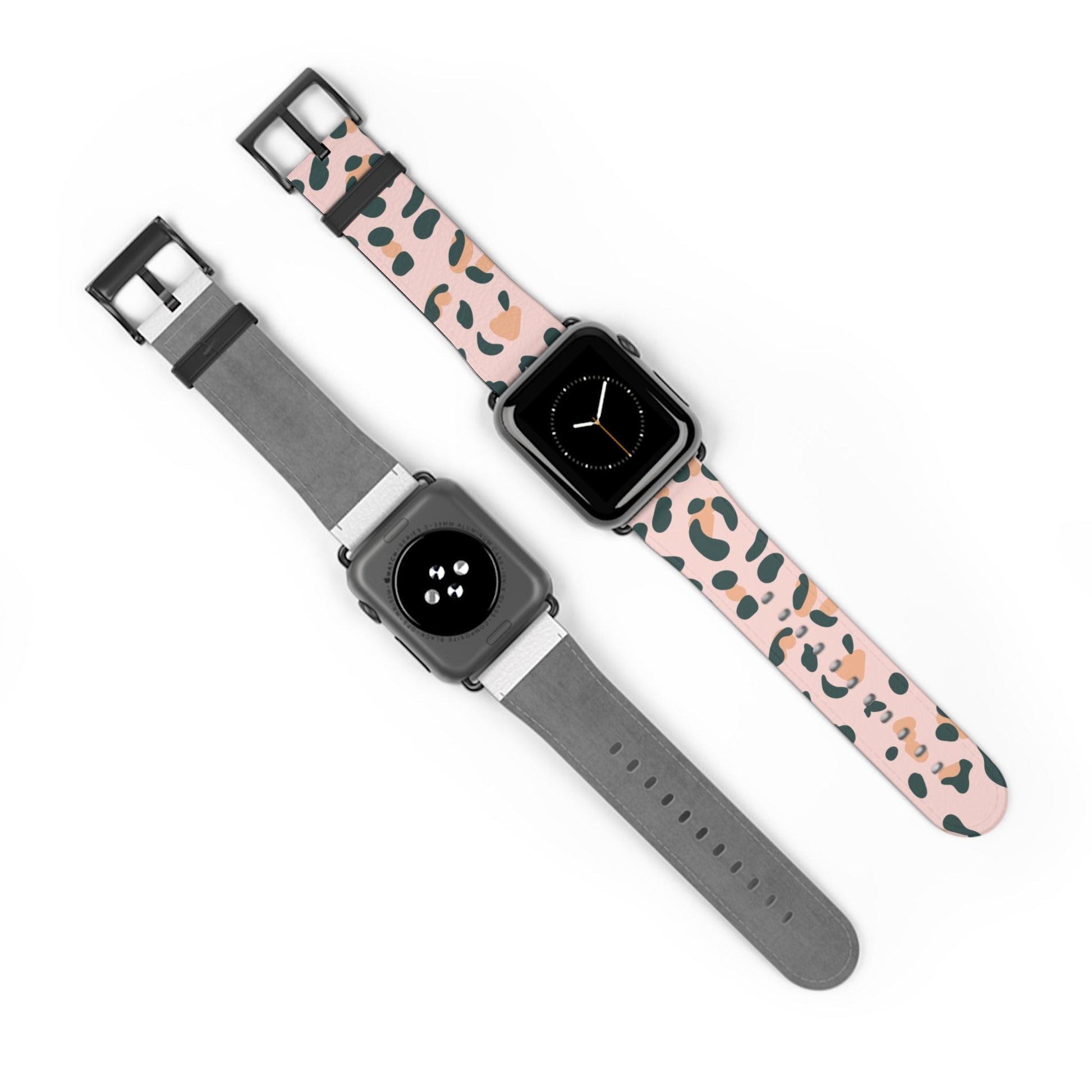 Pink Leopard Print Apple Watch Band, Artsulli - Art is Long, Life is Short, Accessories, , , , , , , 