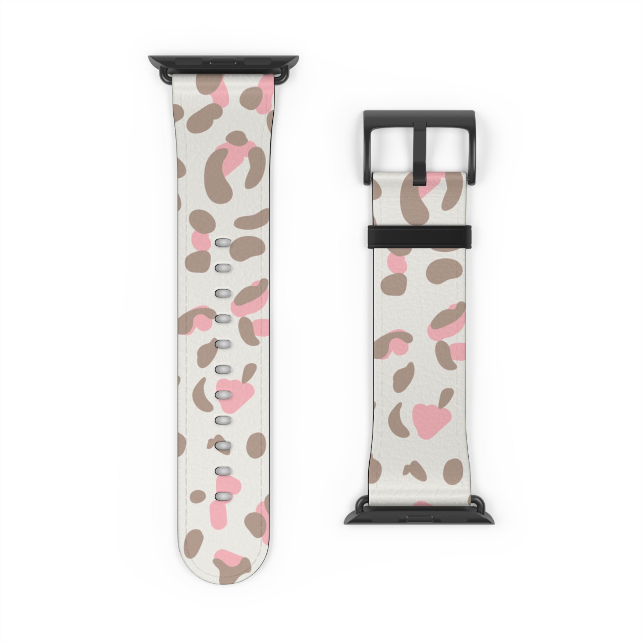 Pink Leopard Print Apple Watch Band, Artsulli - Art is Long, Life is Short, Accessories, , , , , , , 