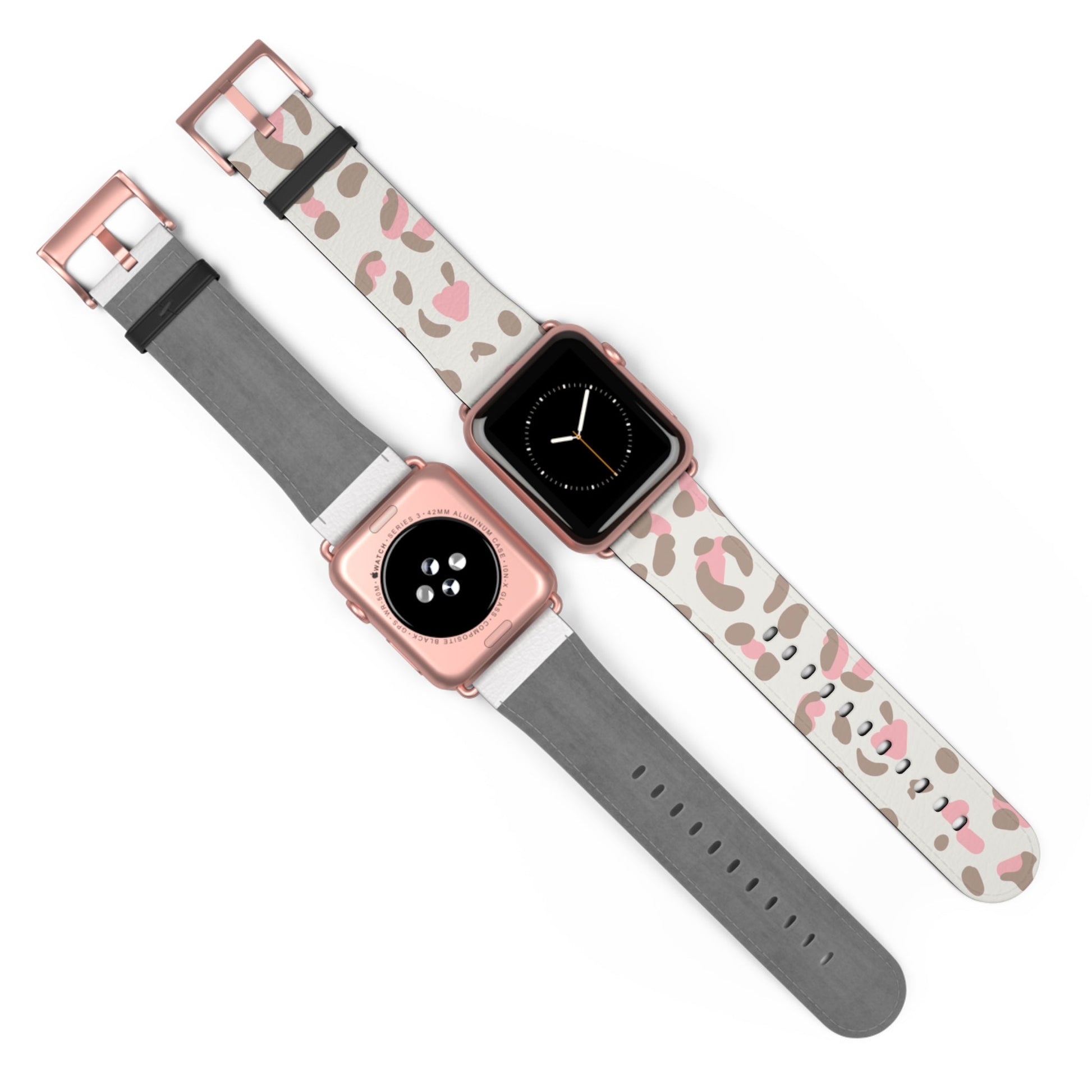 Pink Leopard Print Apple Watch Band, Artsulli - Art is Long, Life is Short, Accessories, , , , , , , 