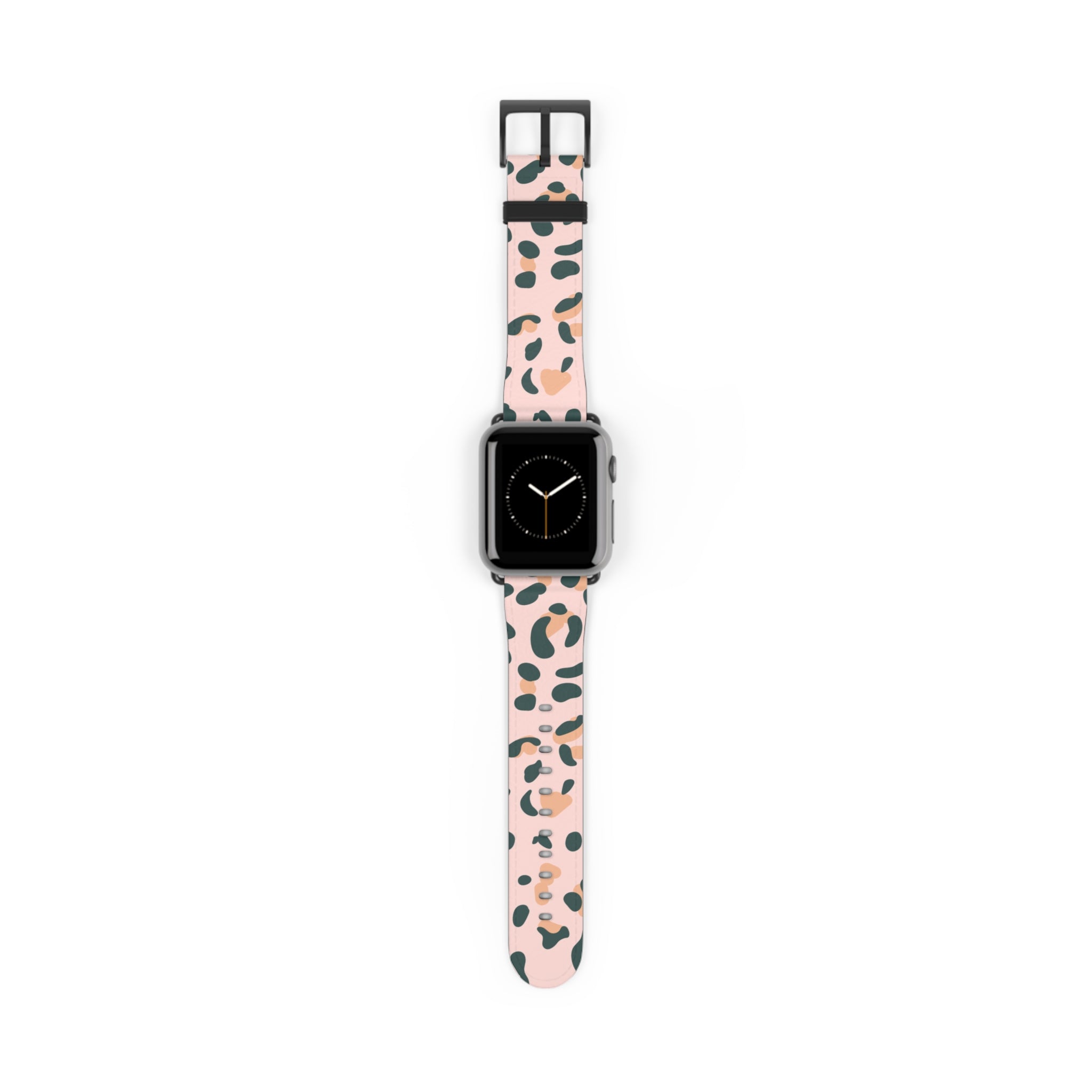 Printify Pink Leopard Print Apple Watch Band 2025
