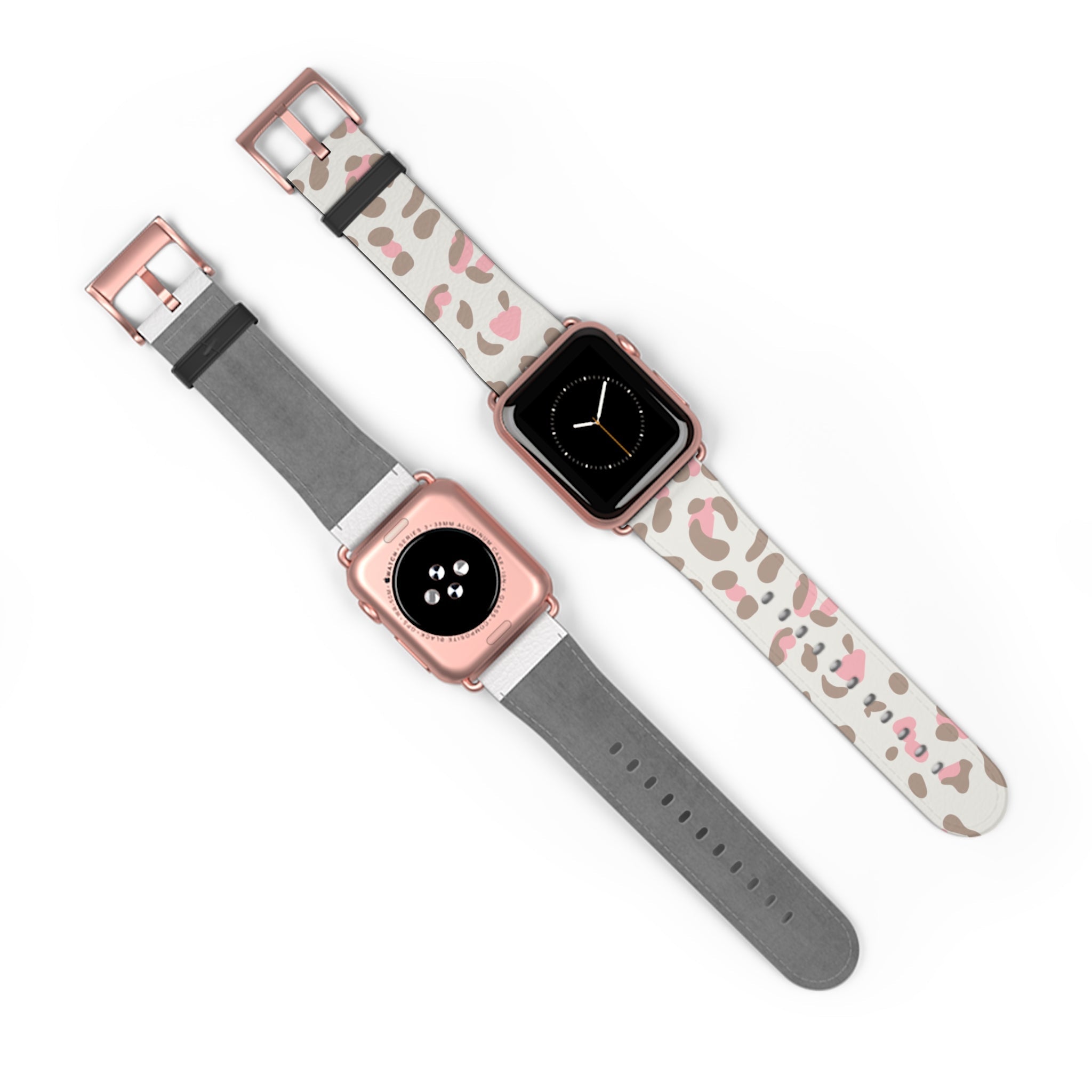 Pink Leopard Print Apple Watch Band, Artsulli - Art is Long, Life is Short, Accessories, , , , , , , 