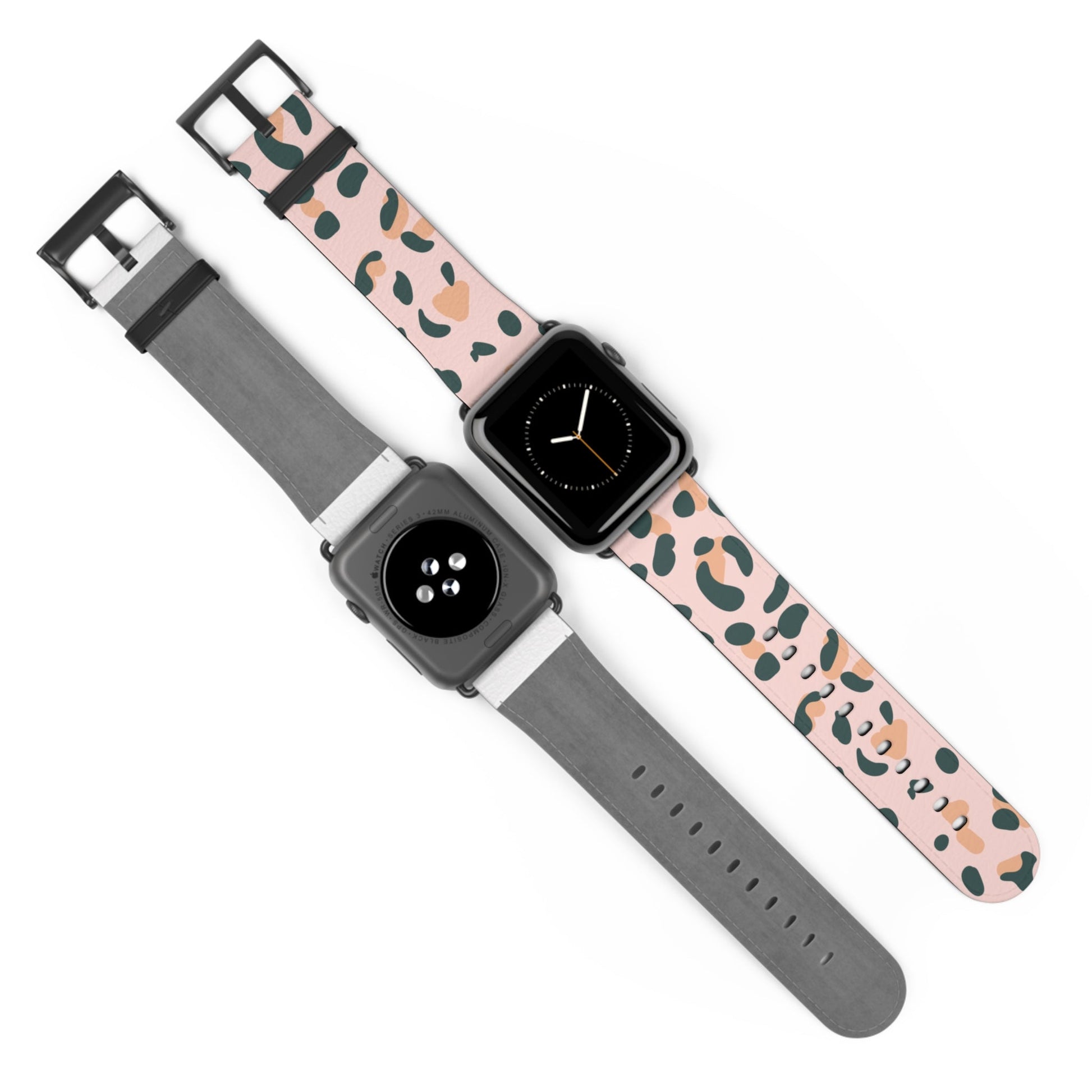 Pink Leopard Print Apple Watch Band, Artsulli - Art is Long, Life is Short, Accessories, , , , , , , 