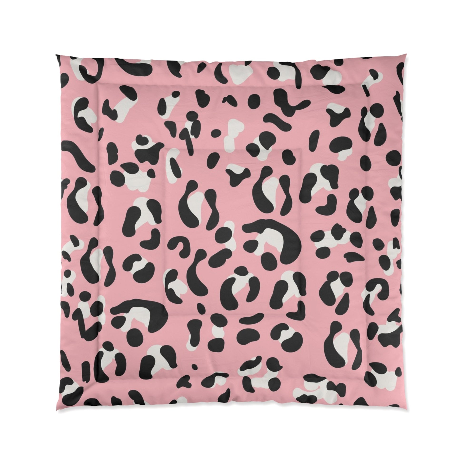 JAKKOUTTHEBXX Pink Leopard Print Comforter 2025