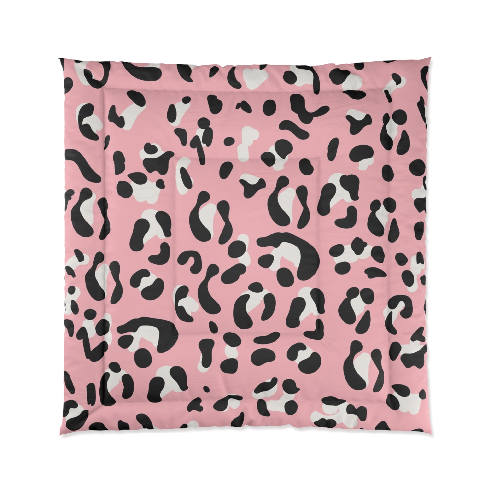 JAKKOUTTHEBXX Pink Leopard Print Comforter 2025